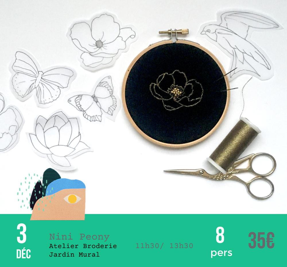 broderie x Nini Peony