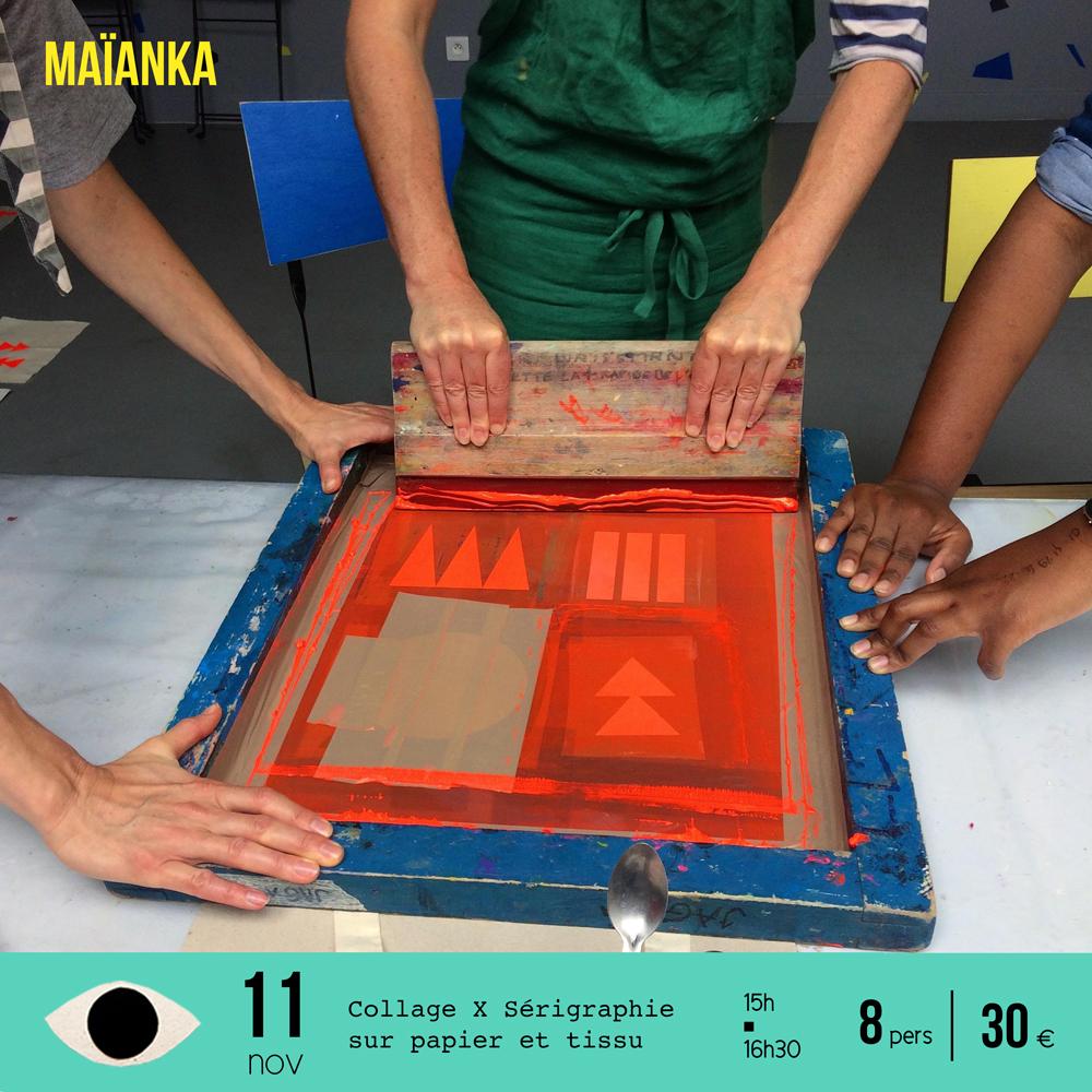 serigraphie x Maïanka