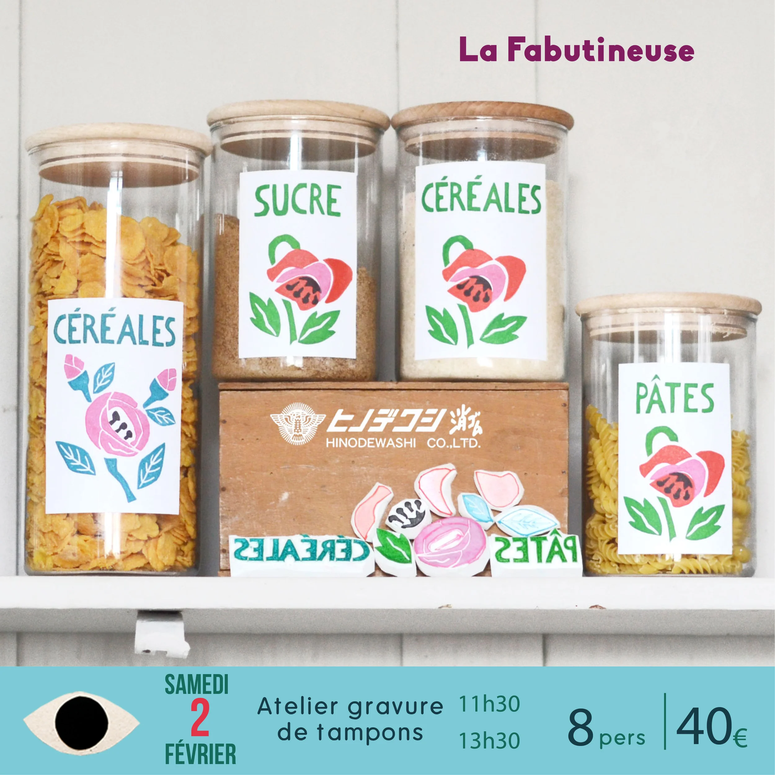 atelier gravure de tampons