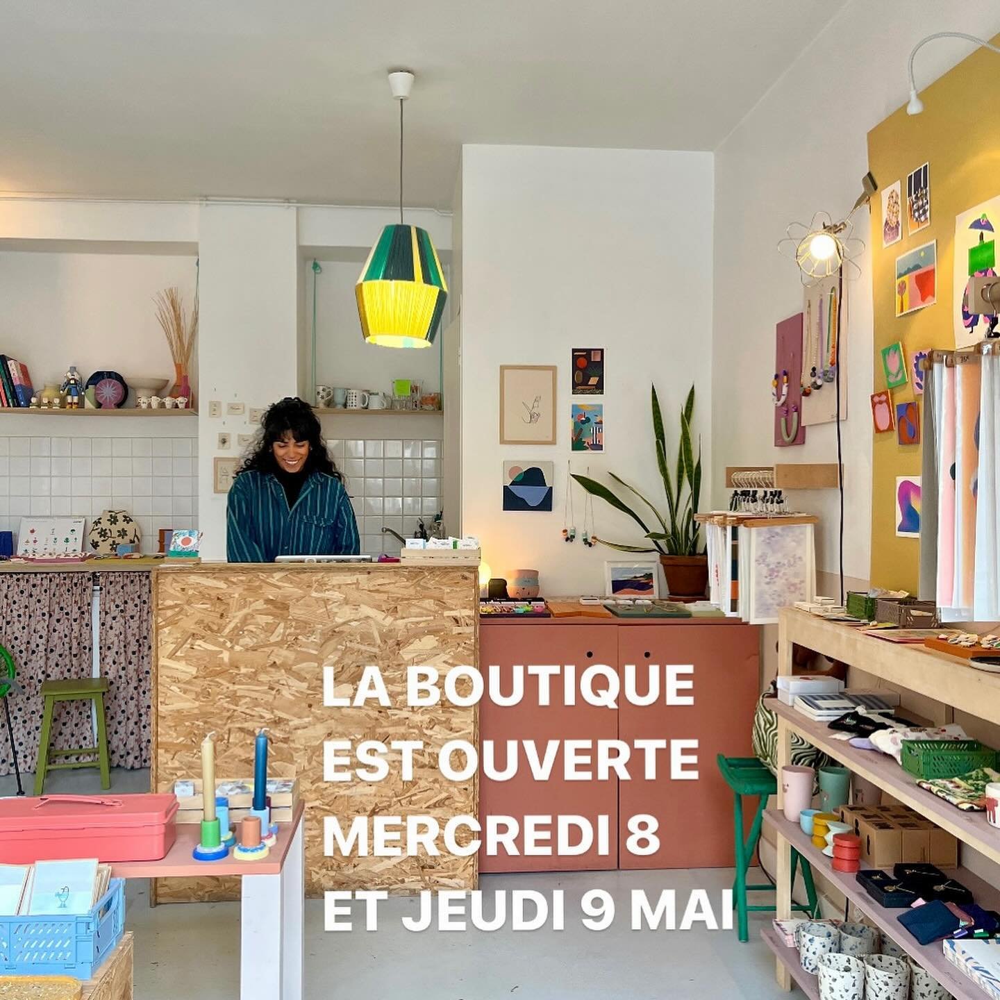 Bonjour ! La boutique est OUVERTE mercredi 8 et jeudi 9 mai 🌸🌈☀️ Myl&egrave;ne vous accueille toute la semaine de 11h &agrave; 19h ! Profitez-en pour d&eacute;jeuner au @cafeklin ! 
6 rue Deguerry Paris 11e

#klindoeil #cafeklin #ruedeguerry #paris