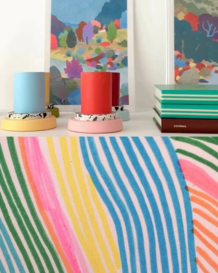 Un peu de couleurs, de motifs, juste comme &ccedil;a&hellip; 
pour mettre du beau dans nos vies 🌈❤️