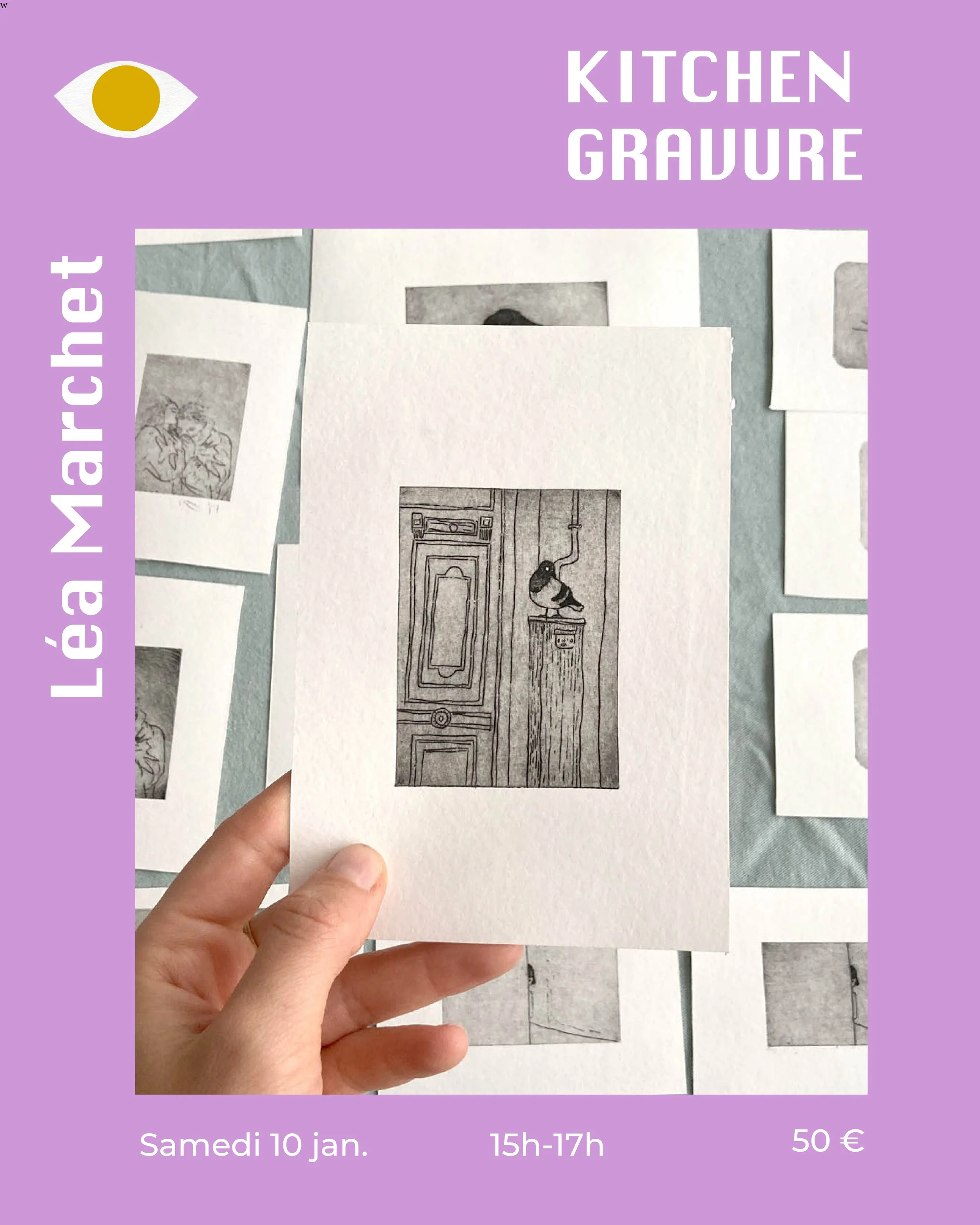 Atelier Kitchen gravure x Léa Marchet 10.01