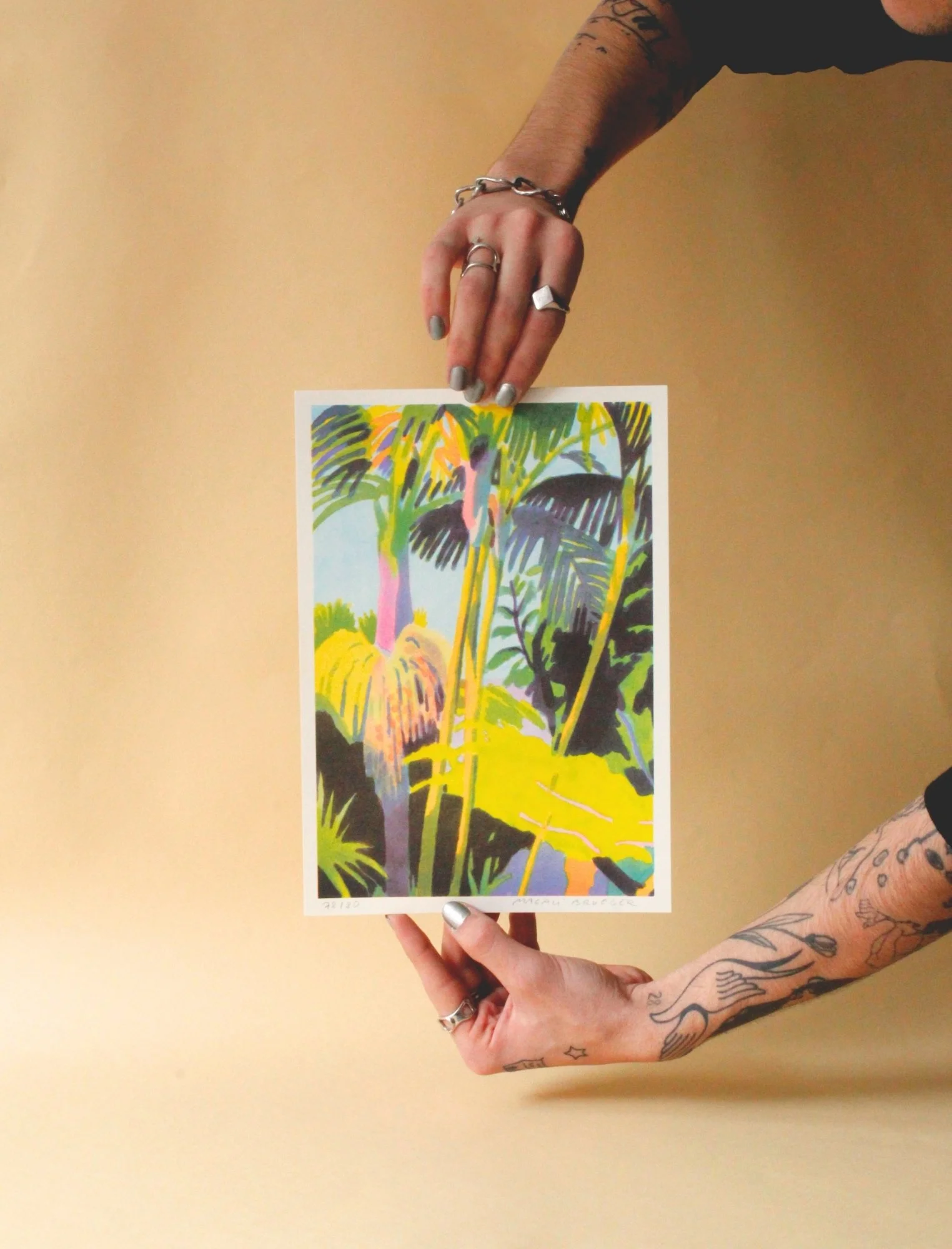 Illustration "Les Canaries" – Magali Brueder