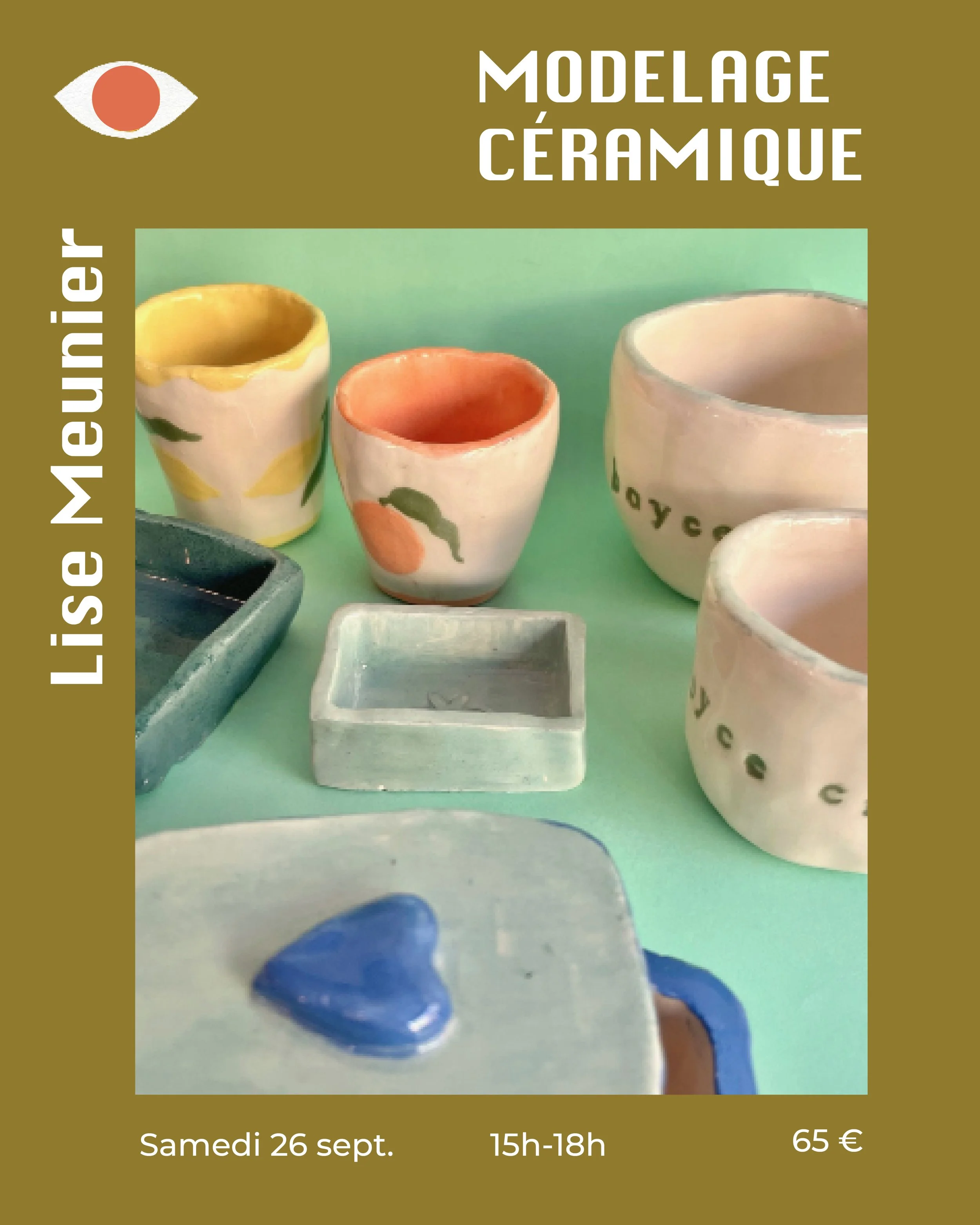 Atelier Céramique x Lise Meunier 26.09