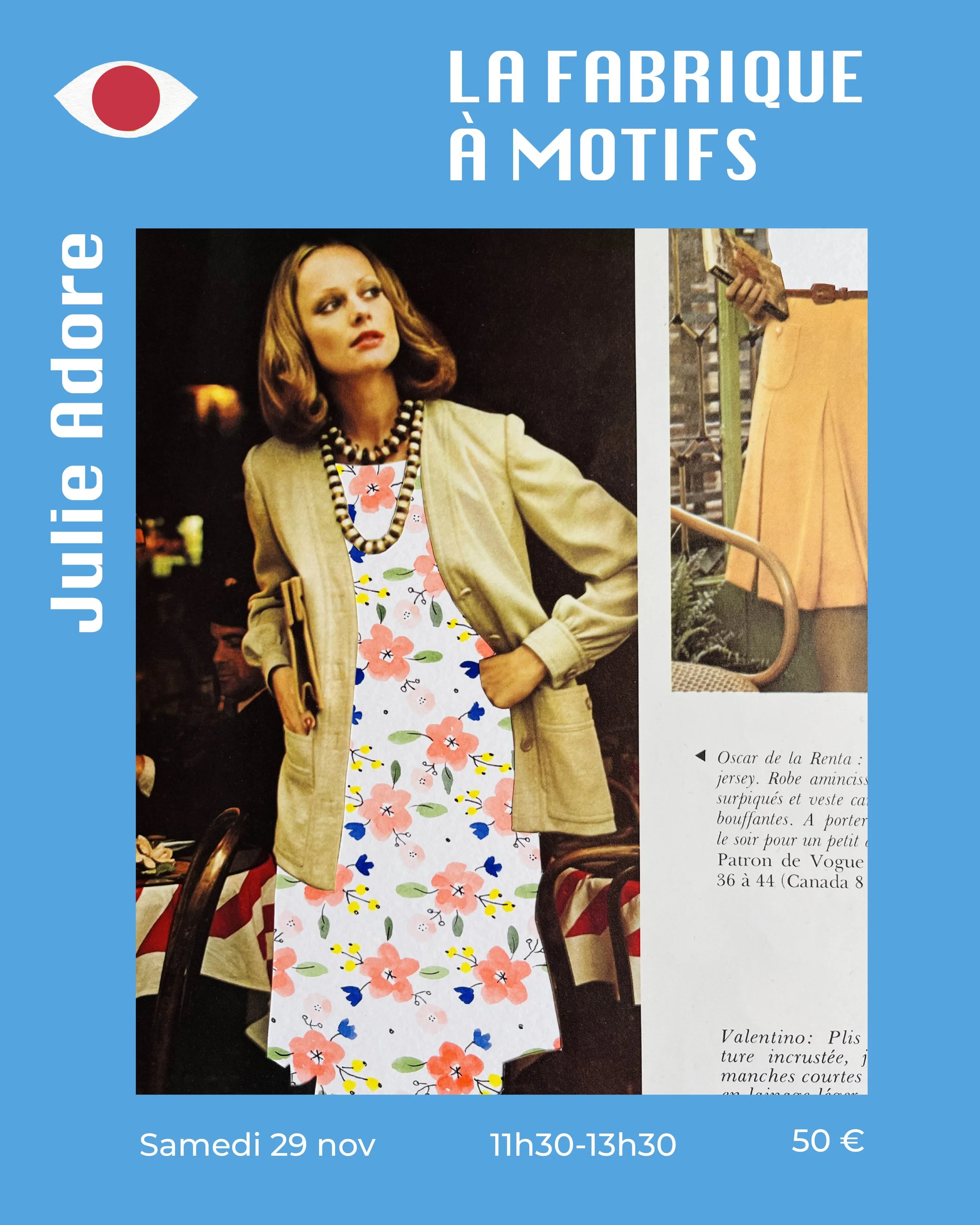 La fabrique à motifs x Julie adore 29.11
