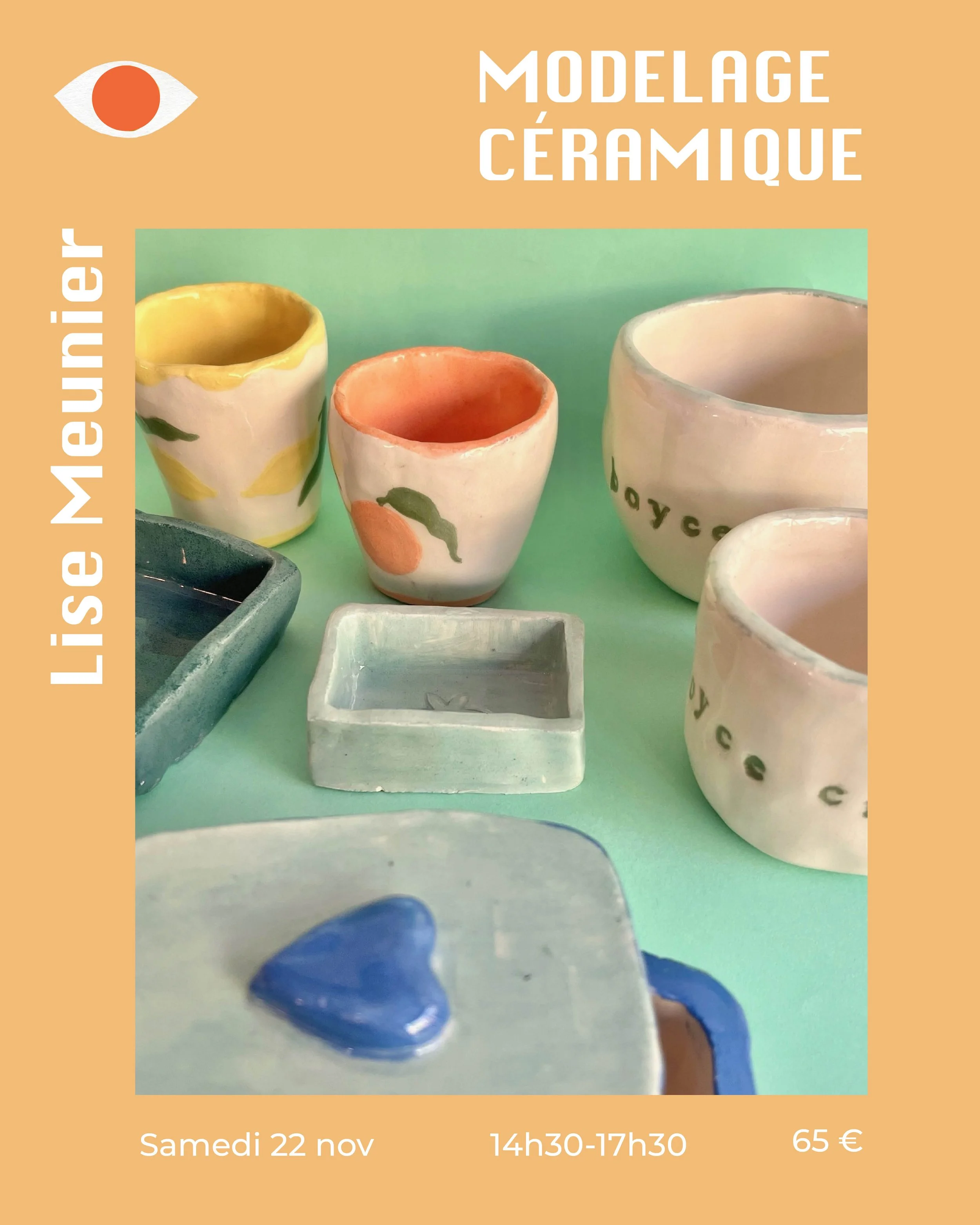 Atelier Céramique x Lise Meunier 22.11 (après-midi)
