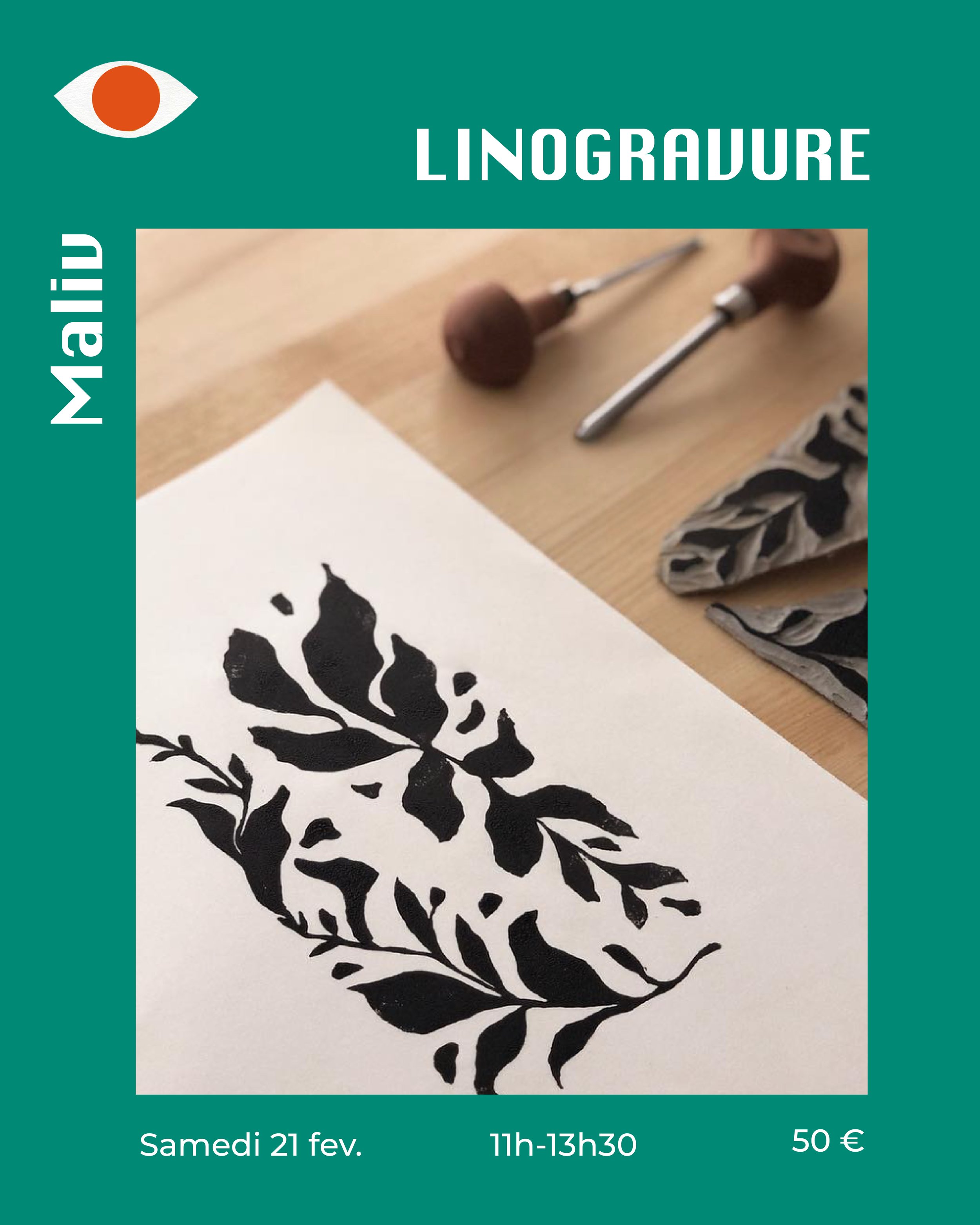 Atelier Linogravure x Maliv 21.02