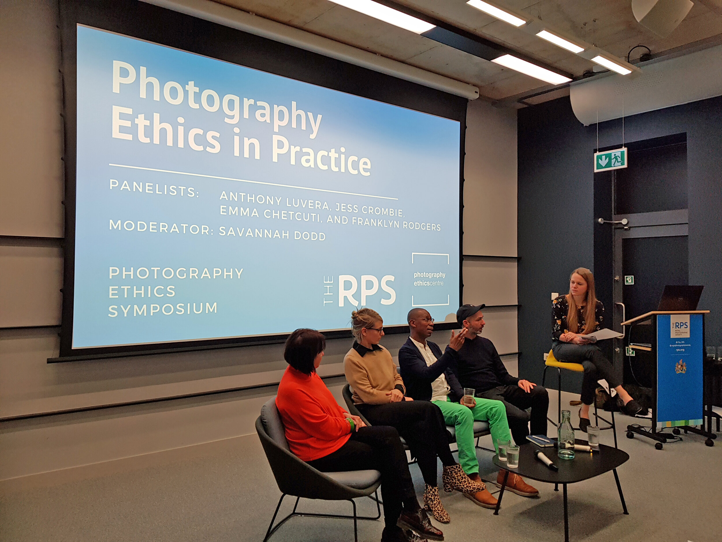 Panel at the RPS House in Bristol, 2019