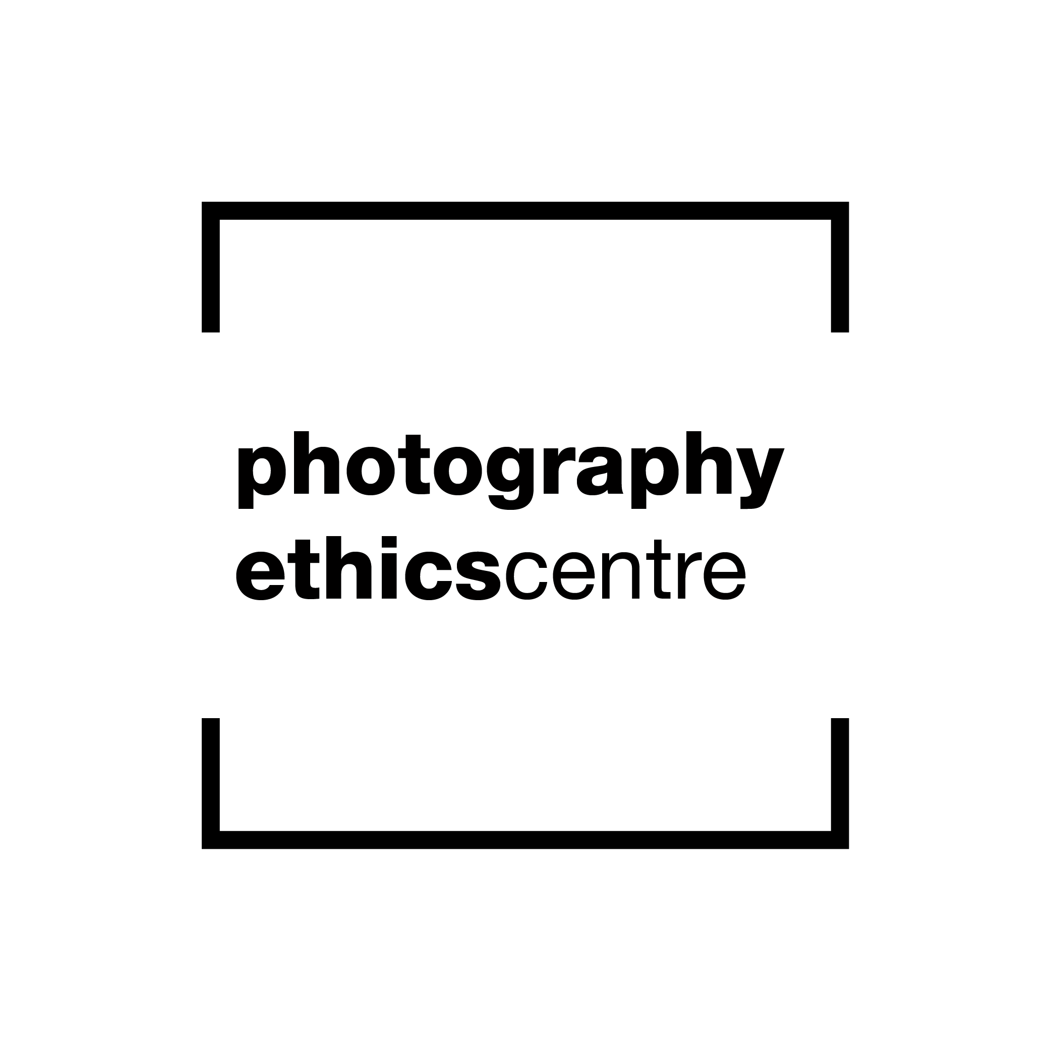Photography Ethics Centre Logo, Black