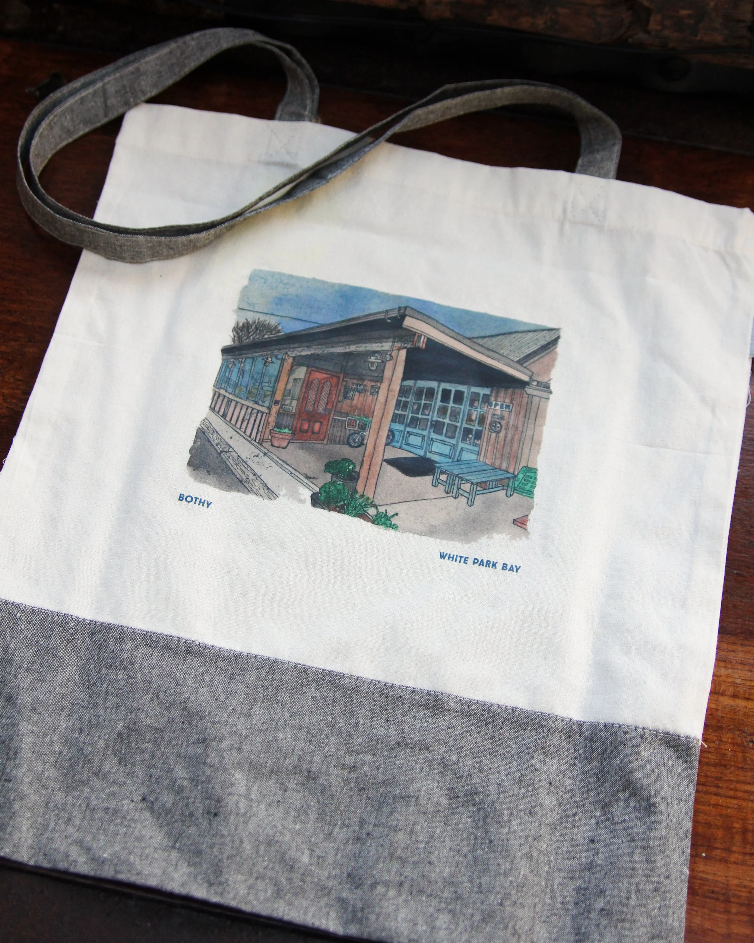 Bothy Tote Bag Rathlin Shadow