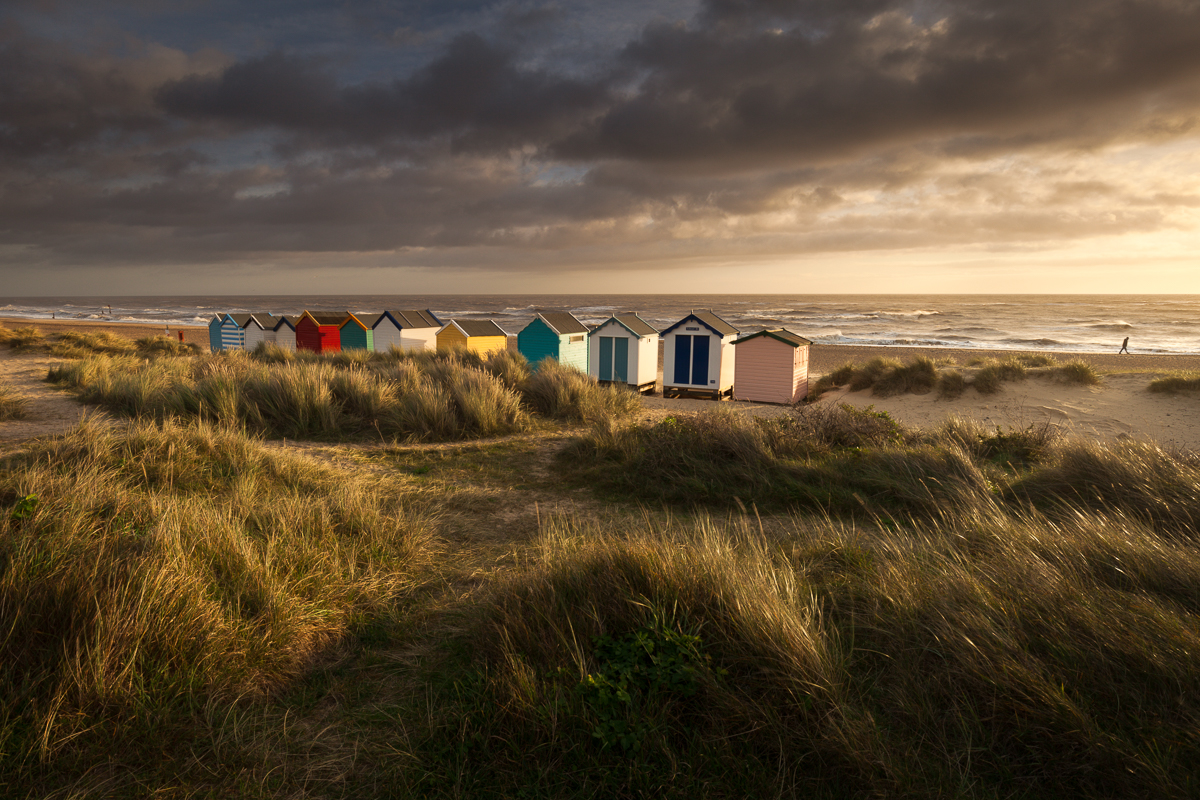 In the dunes