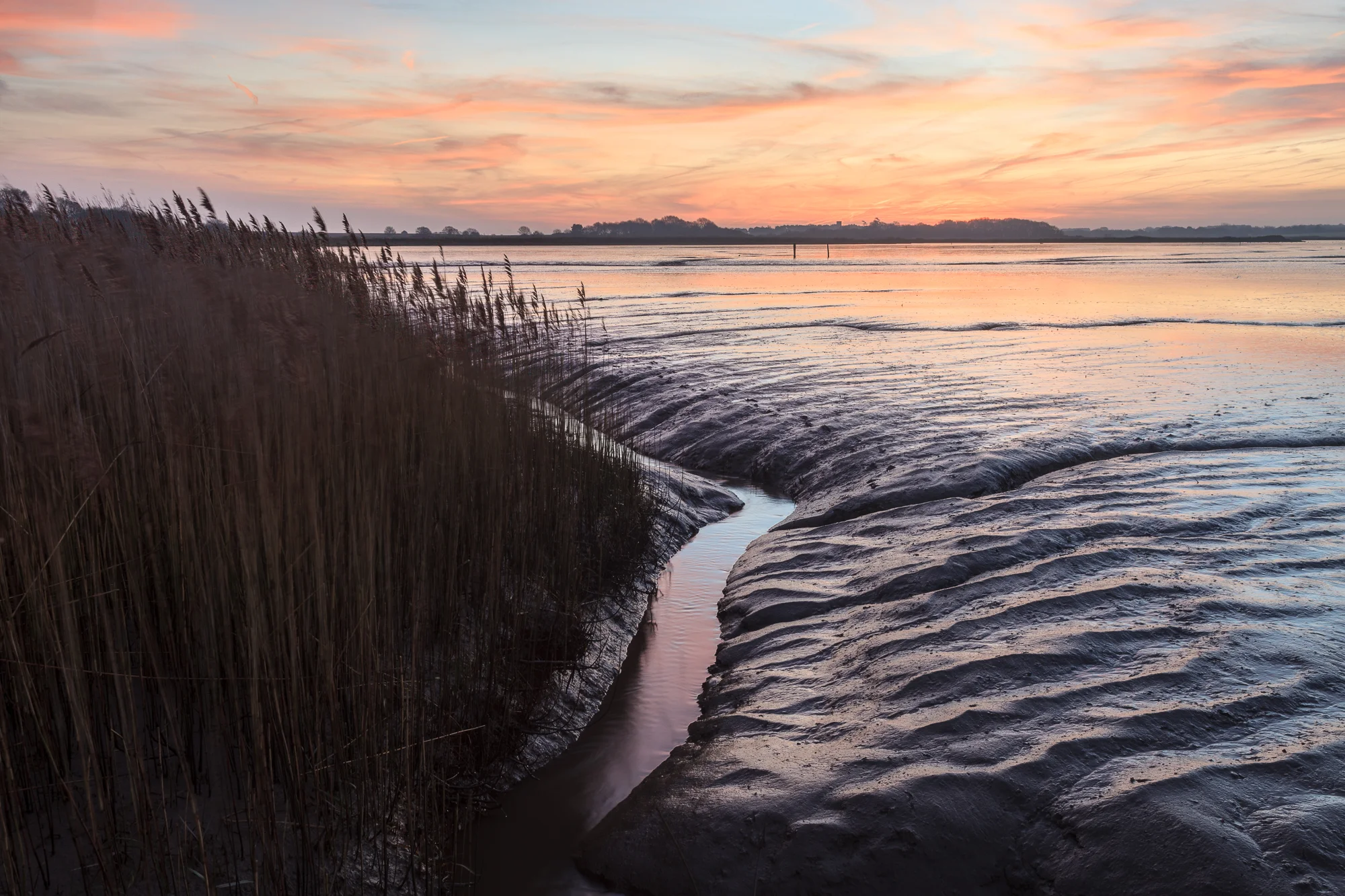 Reflected colours at dawn