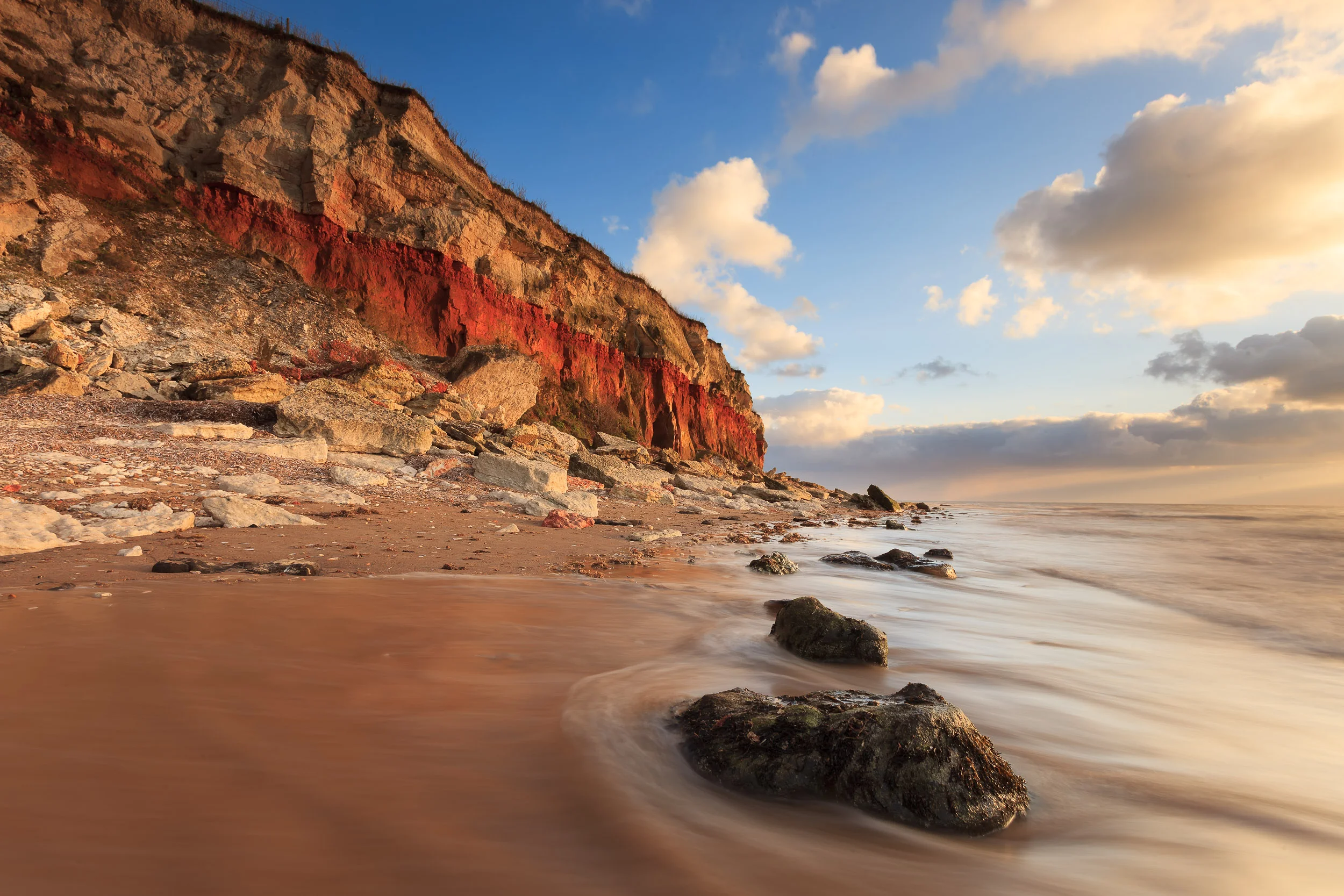 Red cliffs Hunstanton, Norfolk