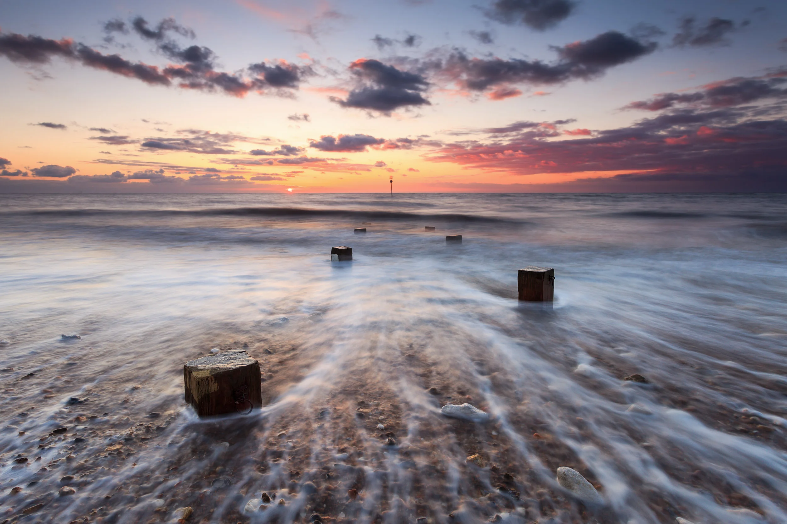 Sunset at Hunstanton Norfolk