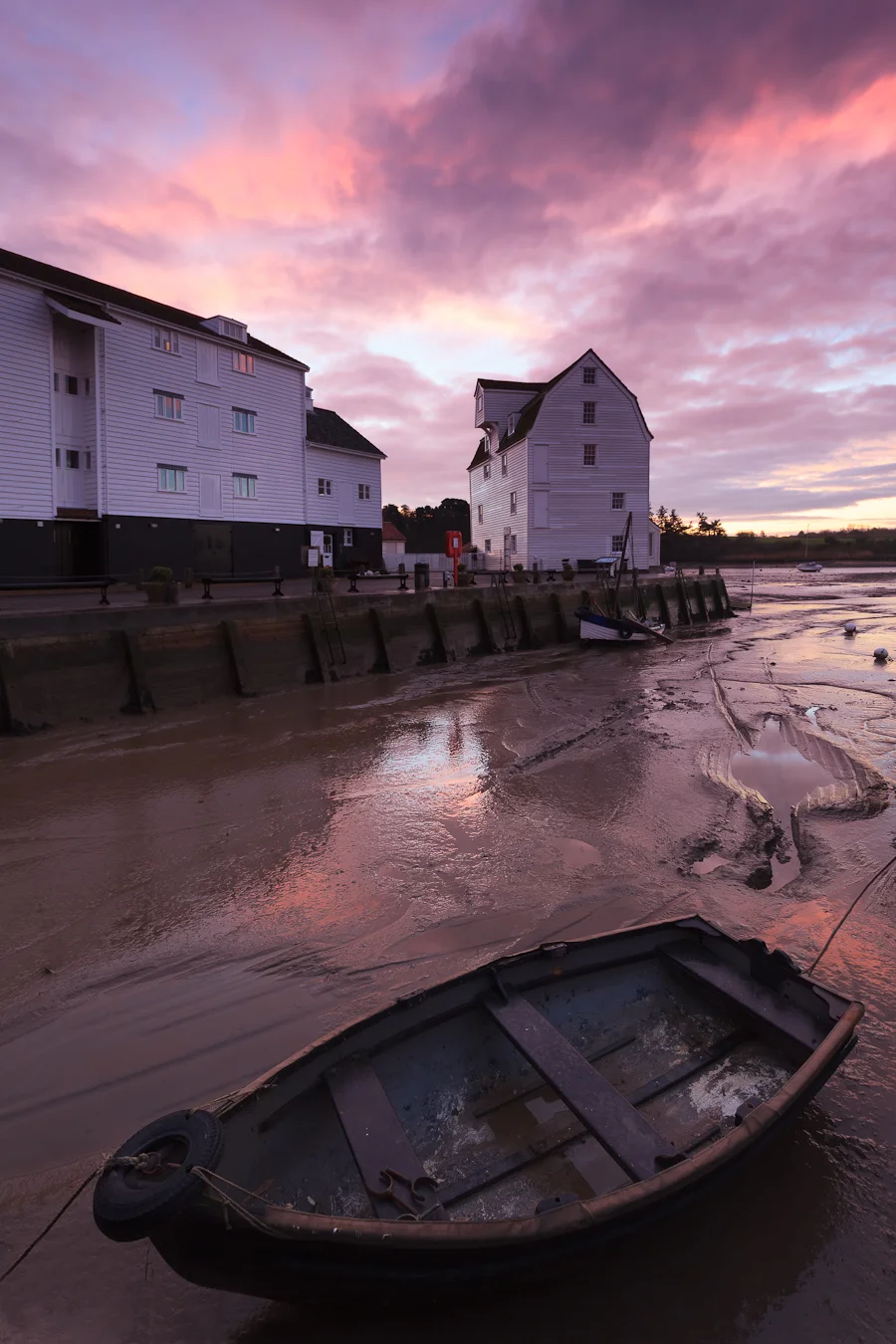 Woodbridge Tide mill, Suffolk at sunrise