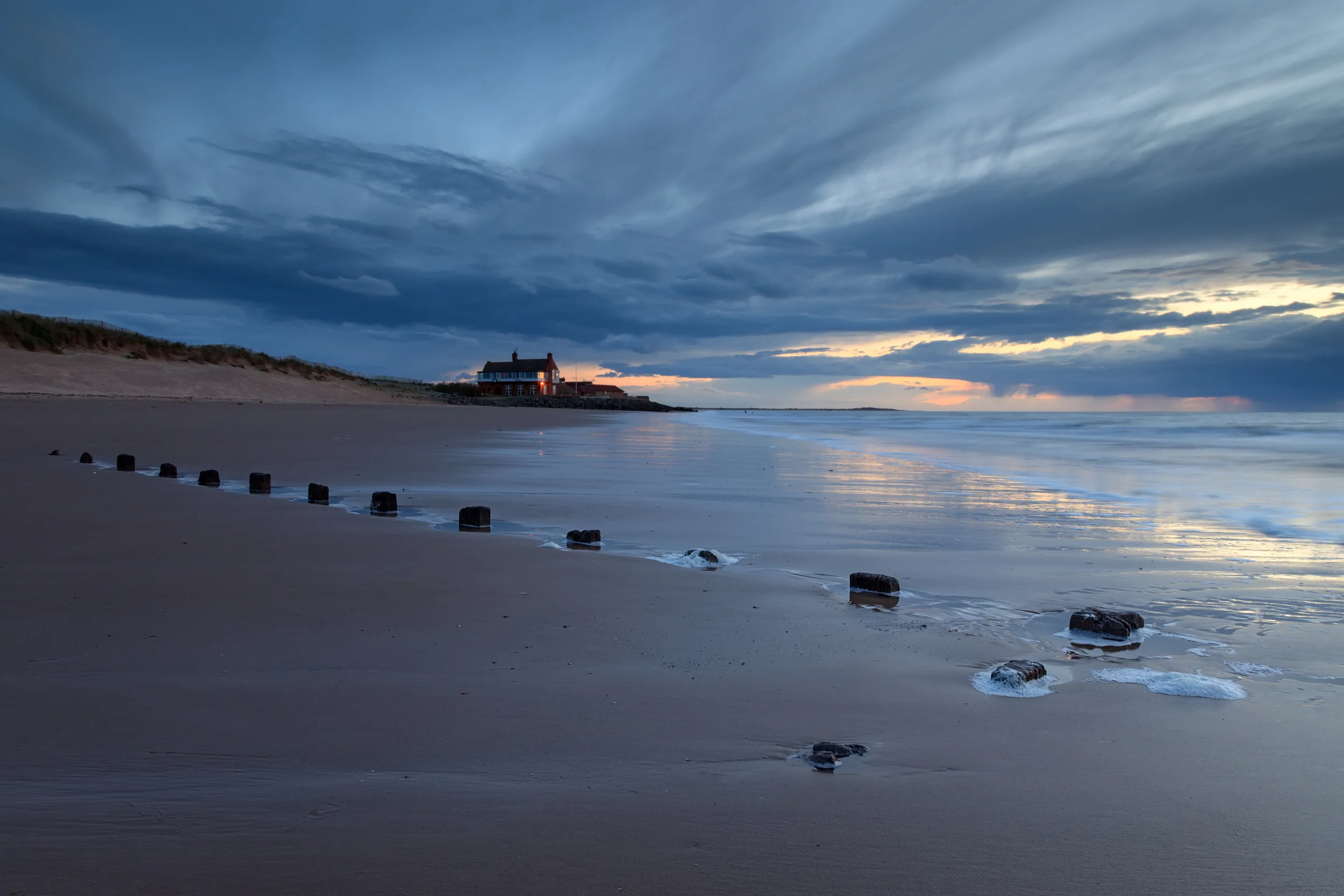 Dusk at Brancaster Norfolk