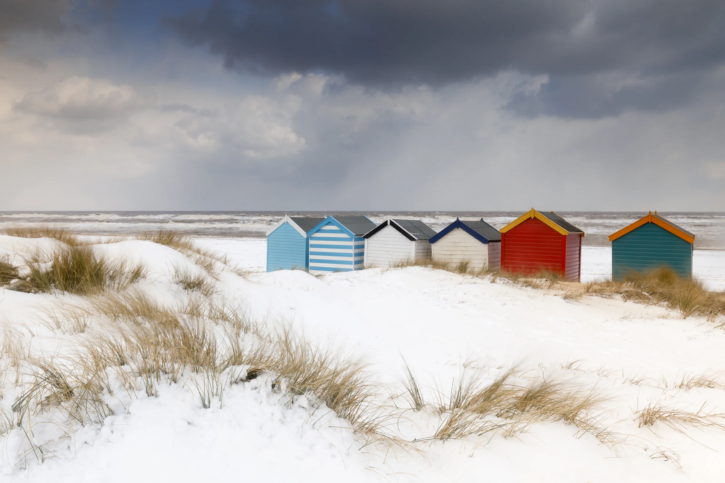 Southwold in the snow Suffolk