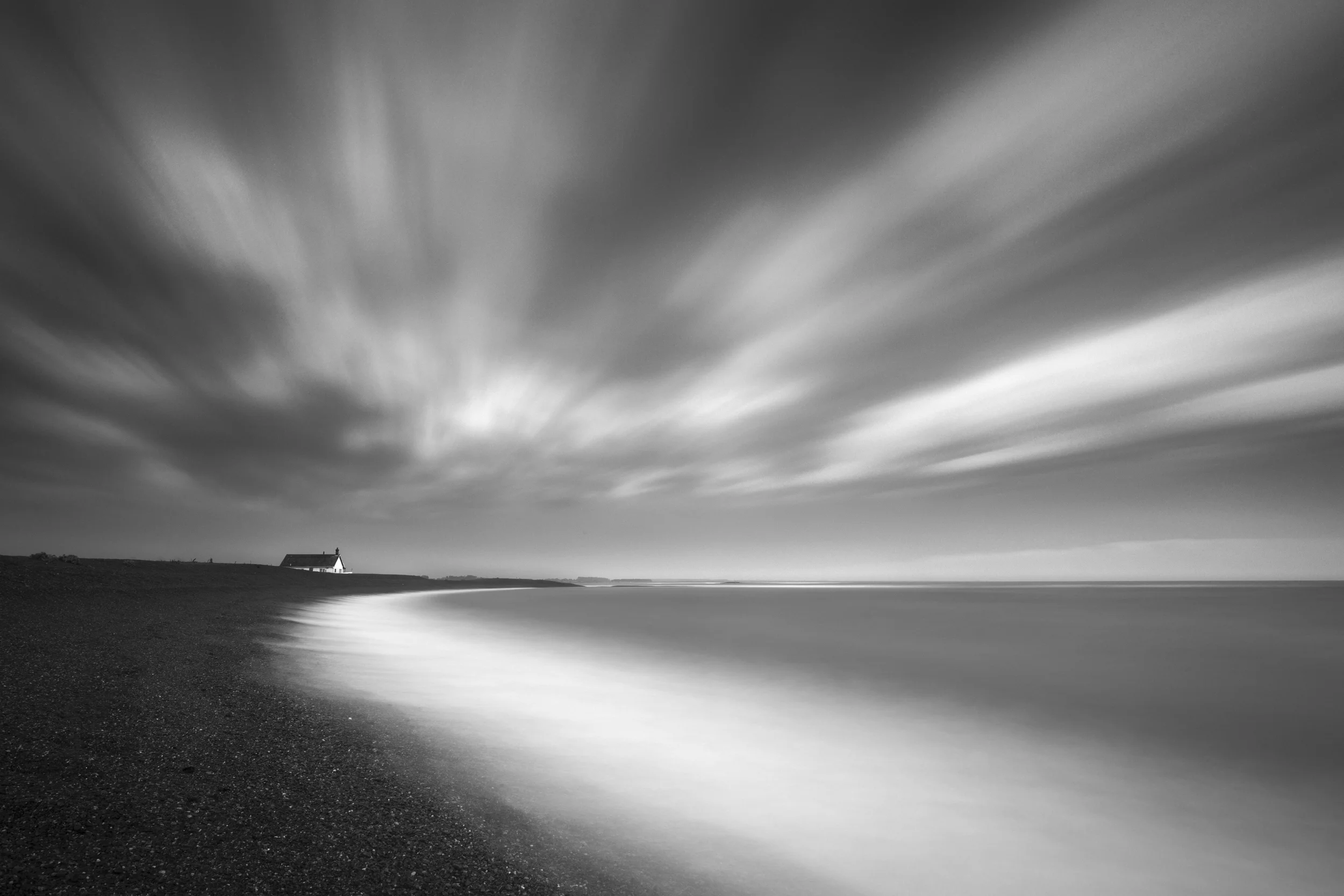 The white house - Shingle Street, Suffolk