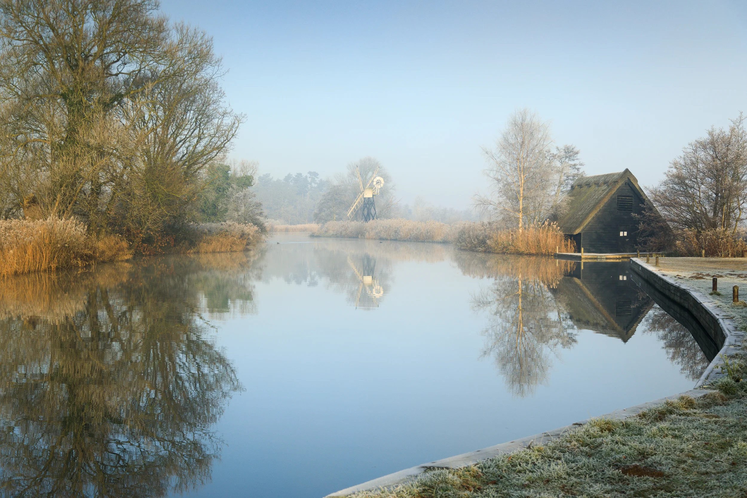 The boat house Turf Fen, Norfolk