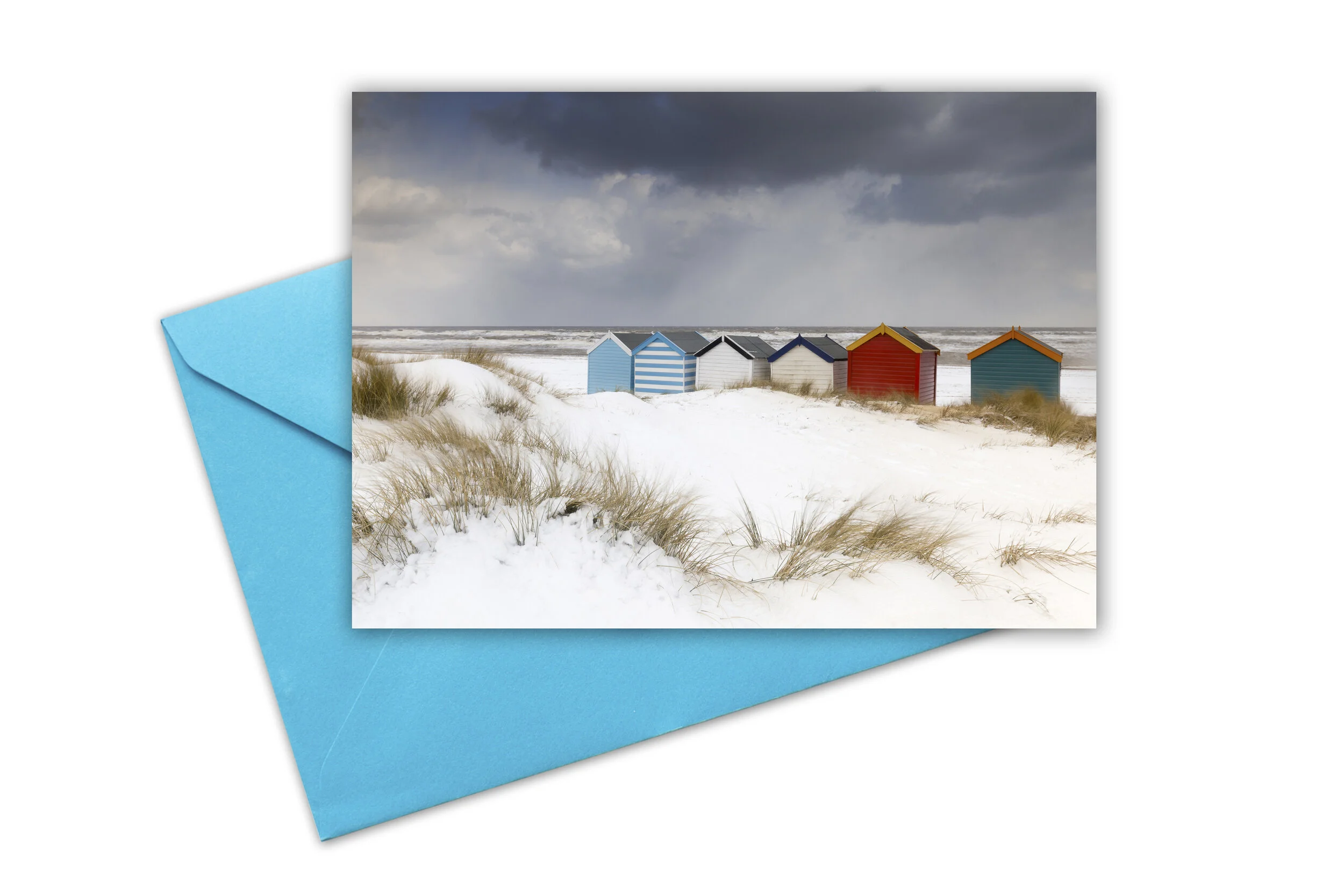 105 - Beach huts in the snow