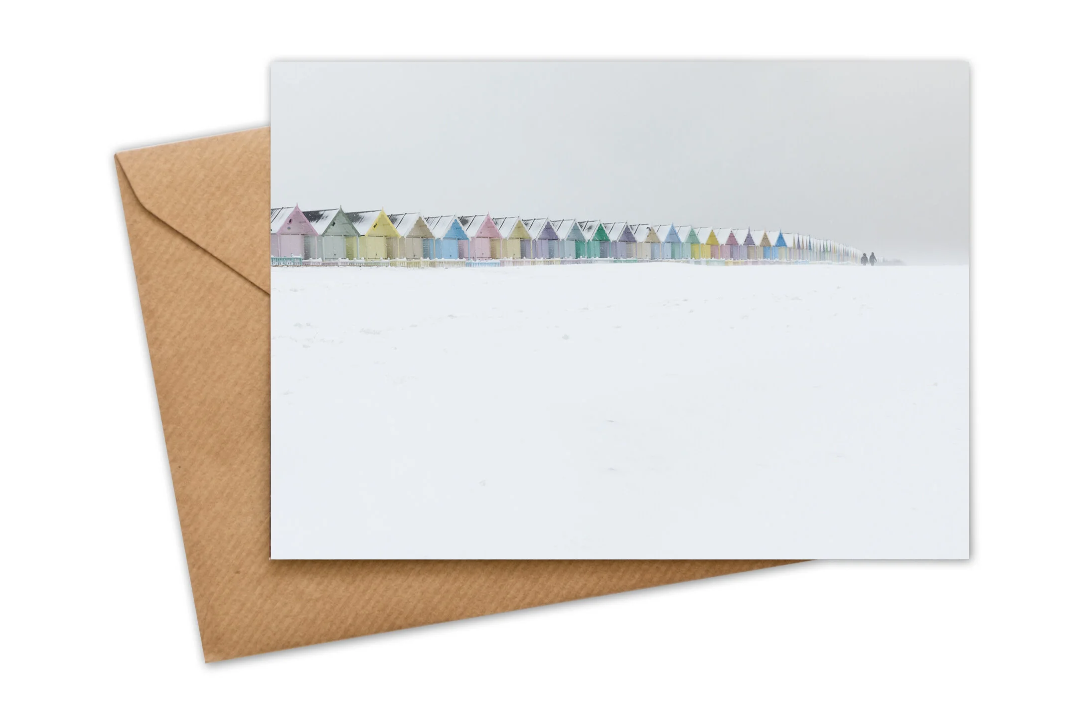 271 - Beach huts in the snow