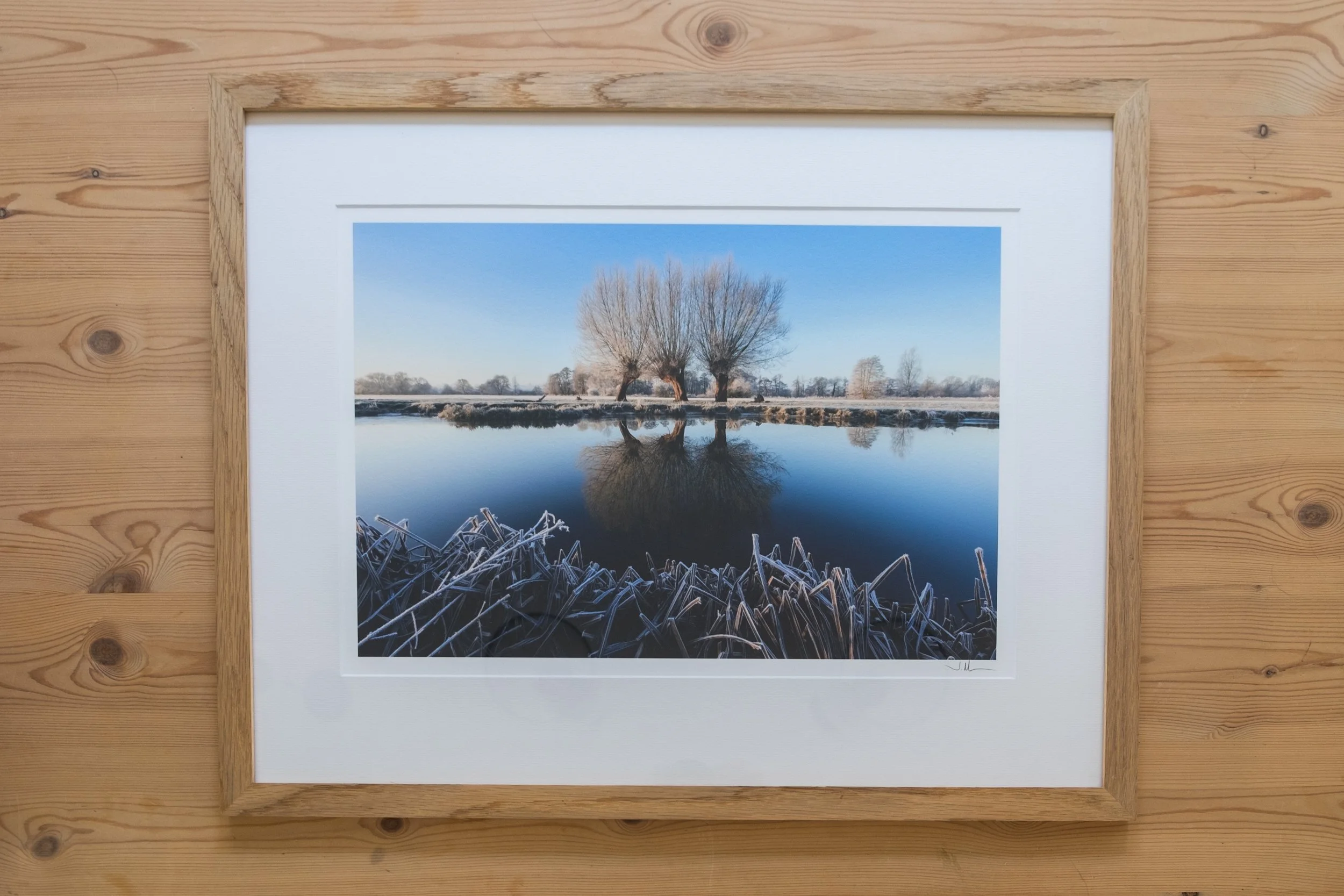 Frostbitten - 15x10" framed print