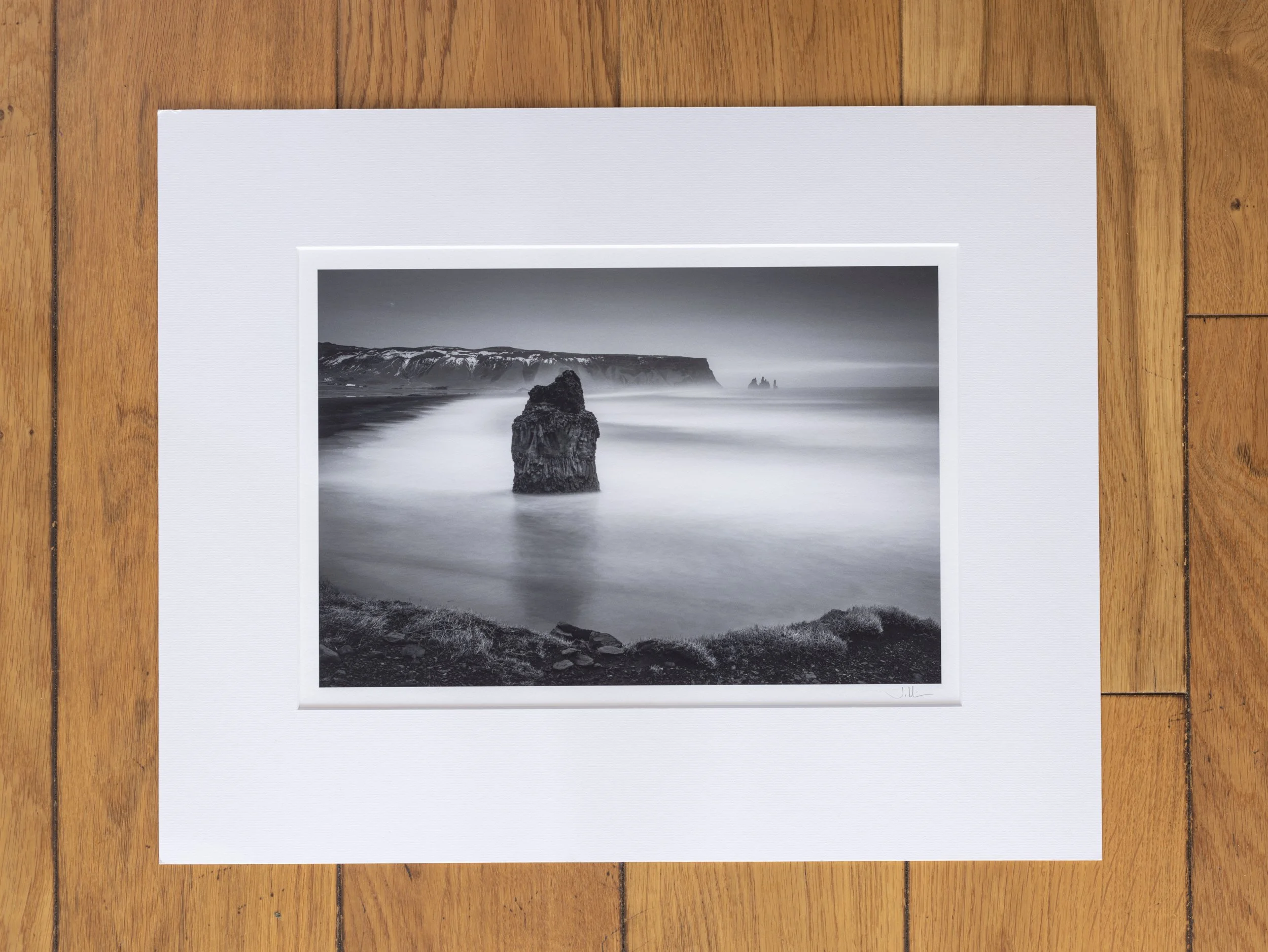 Reynisfjara beach - mounted fine art print