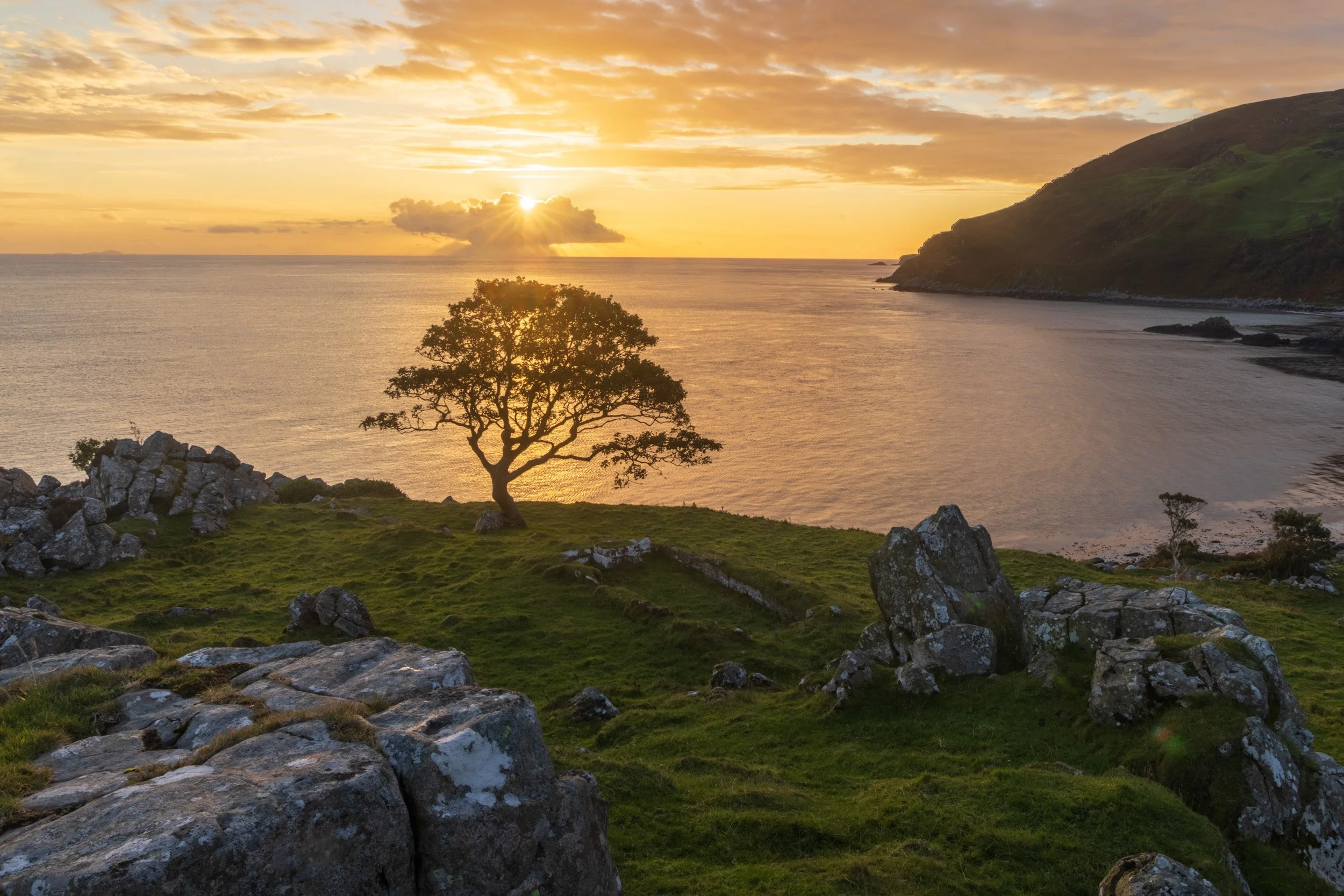 Sunrise at Murlough Bay