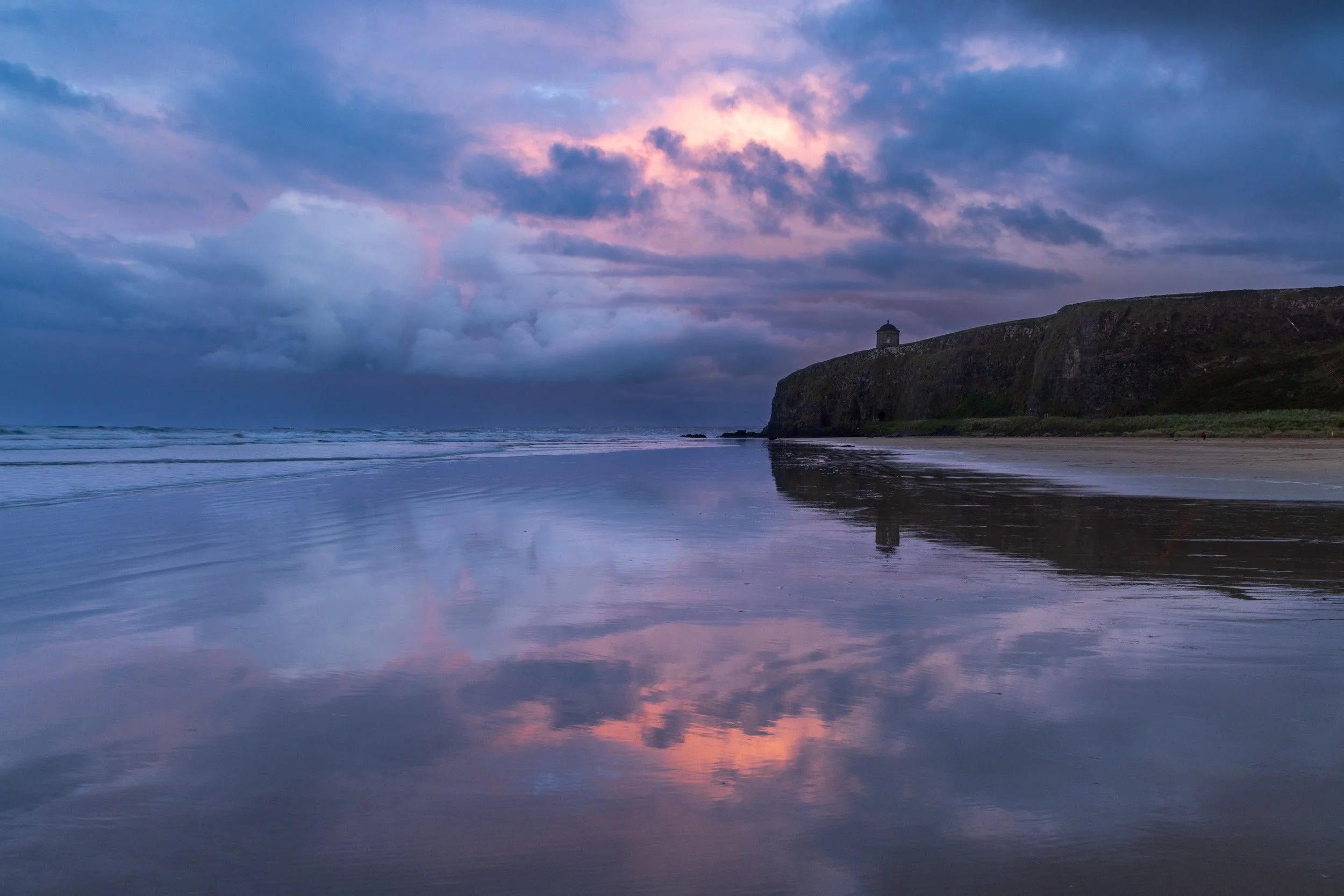 Reflections of Mussenden Temple