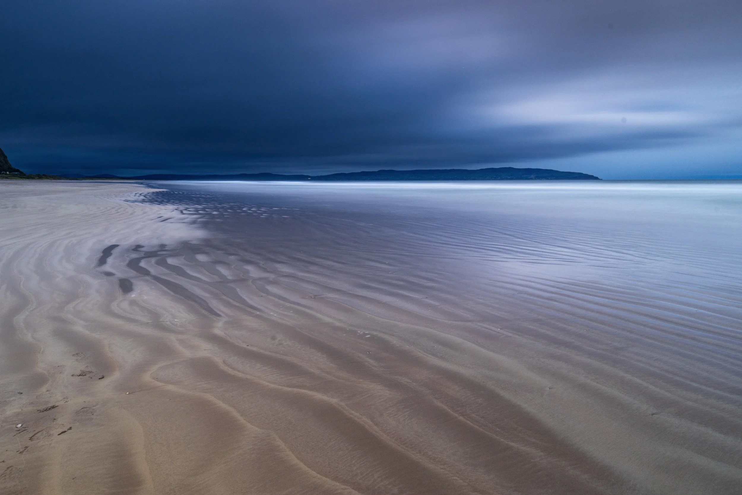 Dark days at Downhill Beach