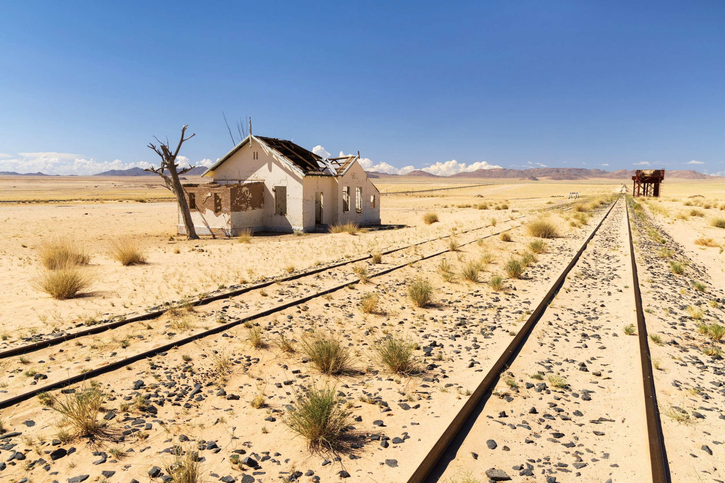 The old station at Garub, Namibia