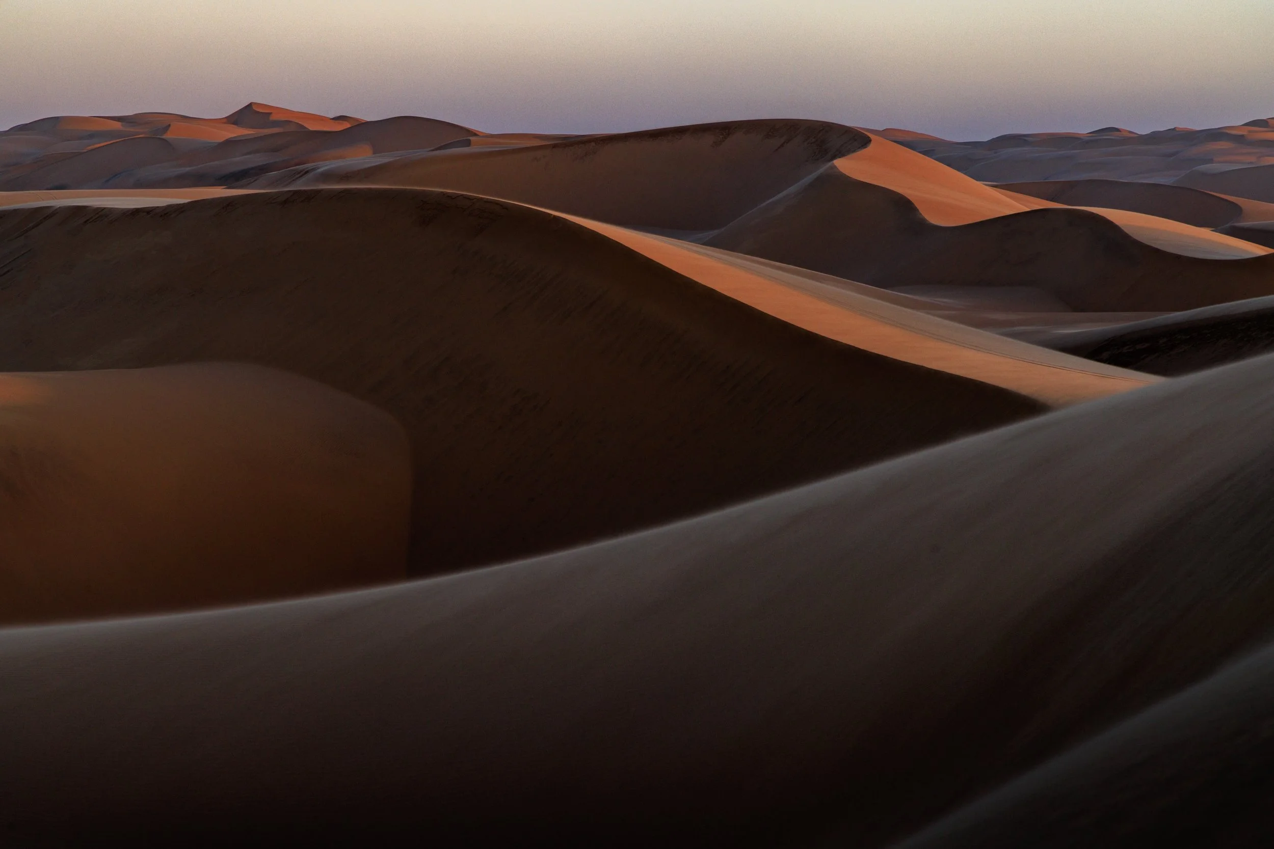 A sea of dunes