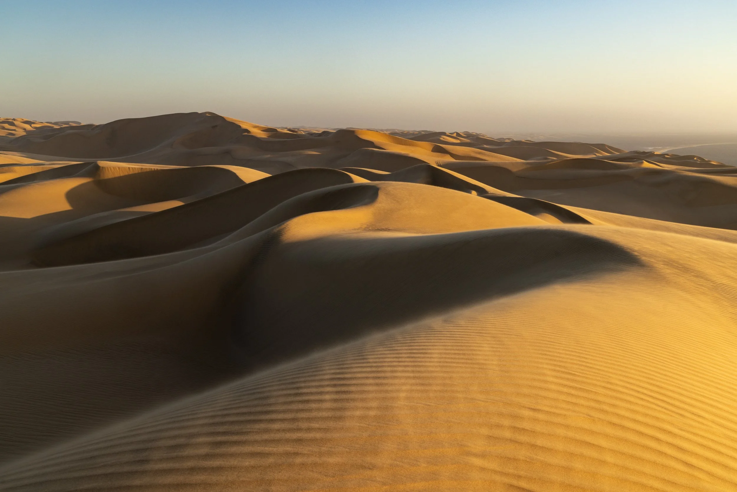 A sea of dunes