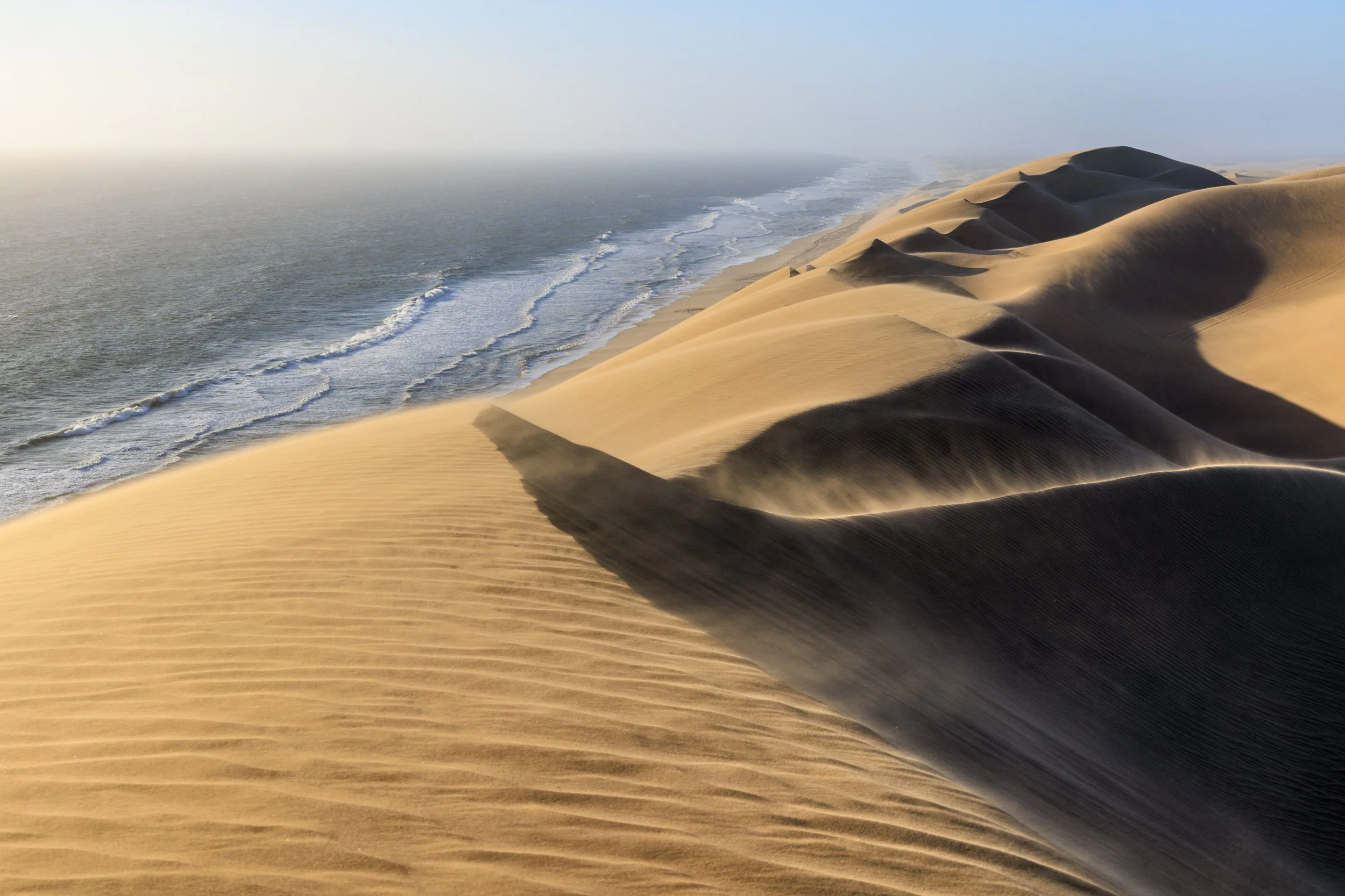 Where the desert meets the sea