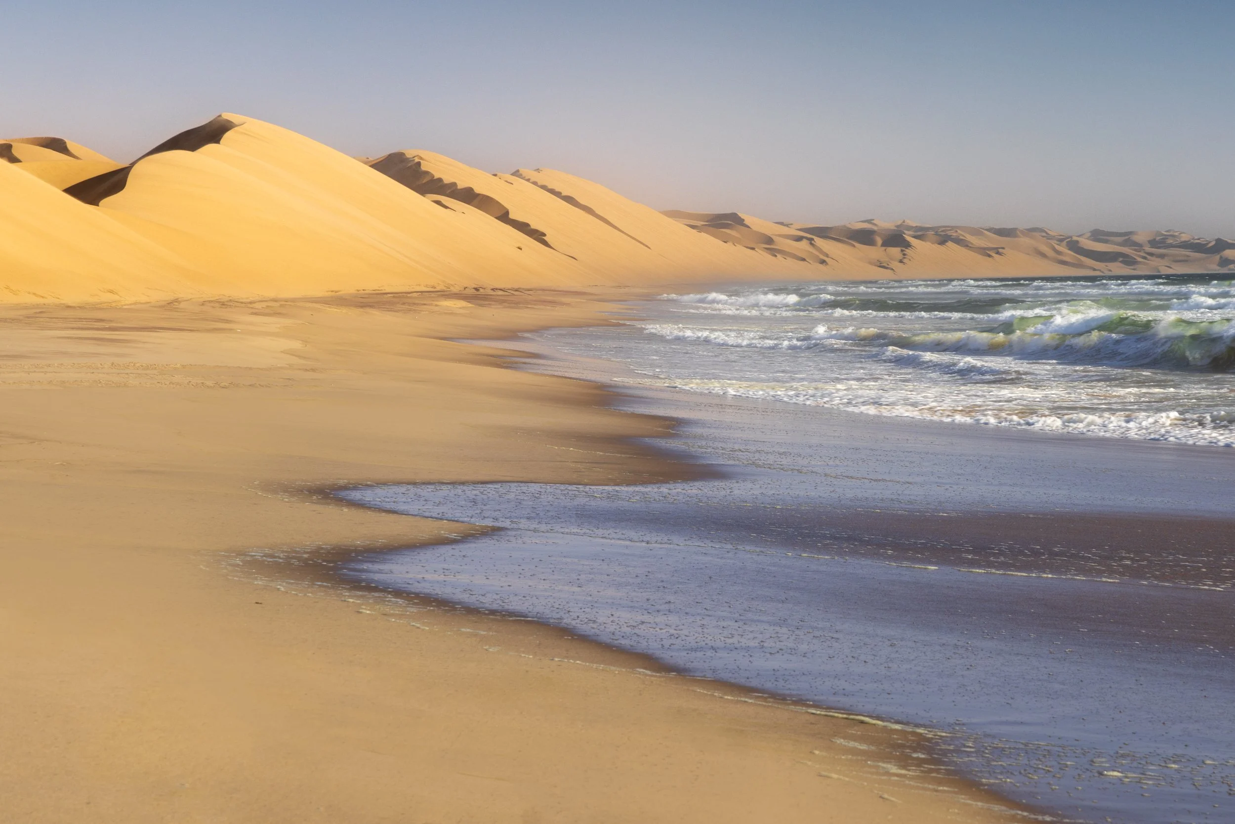 Where the desert meets the sea