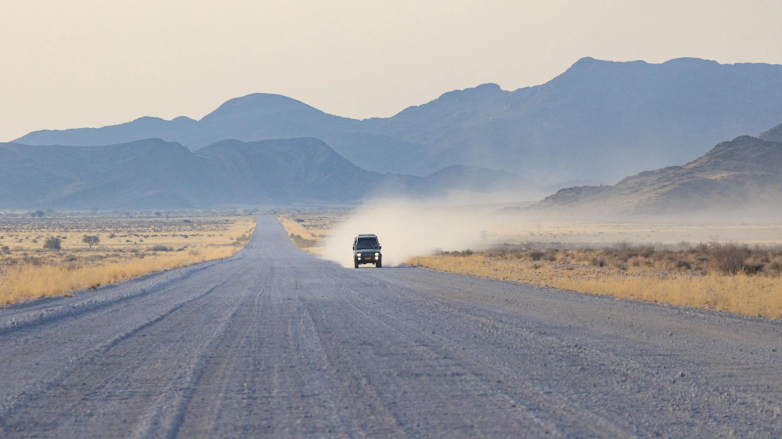 Dusty roads