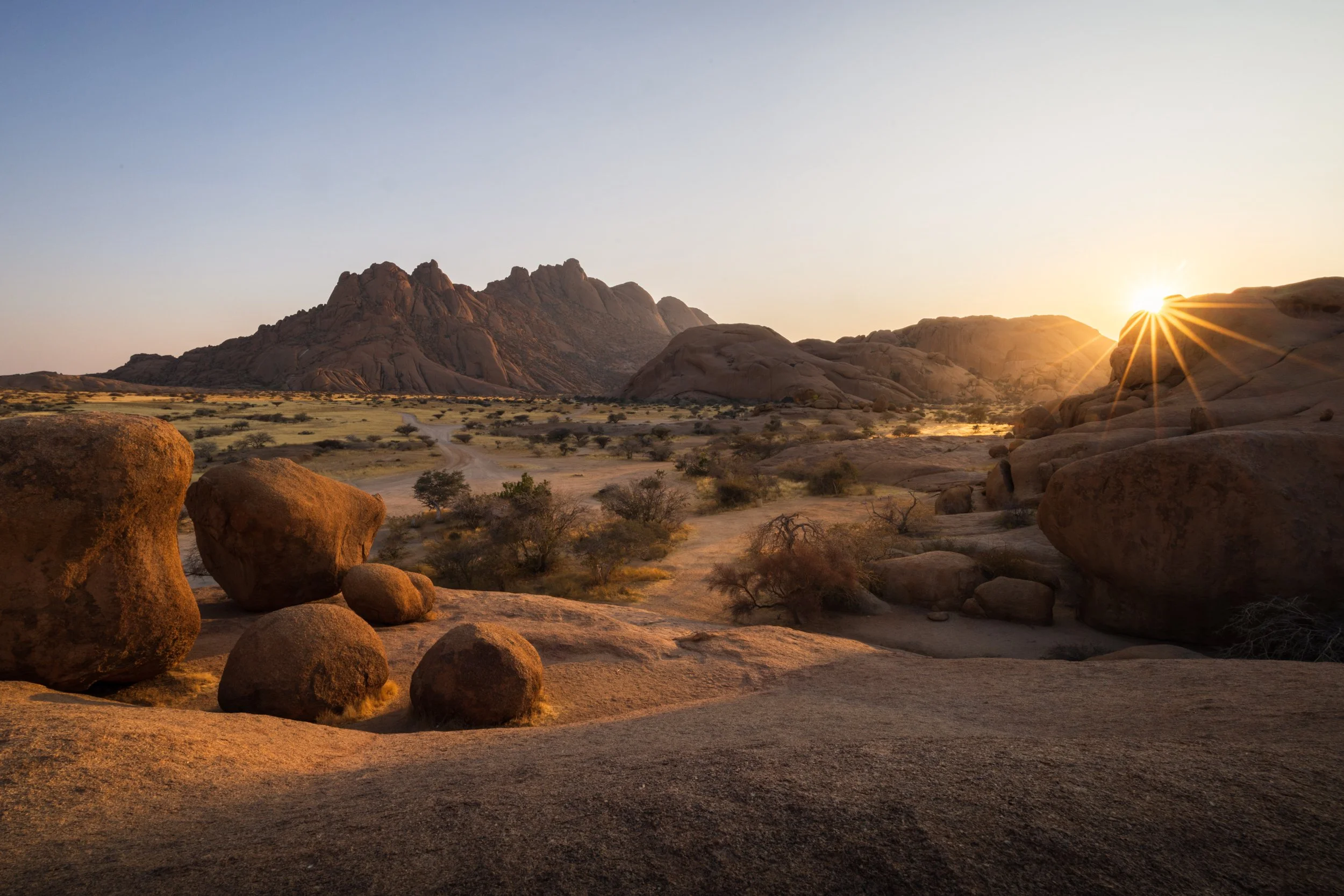Spitzkoppe sunrise