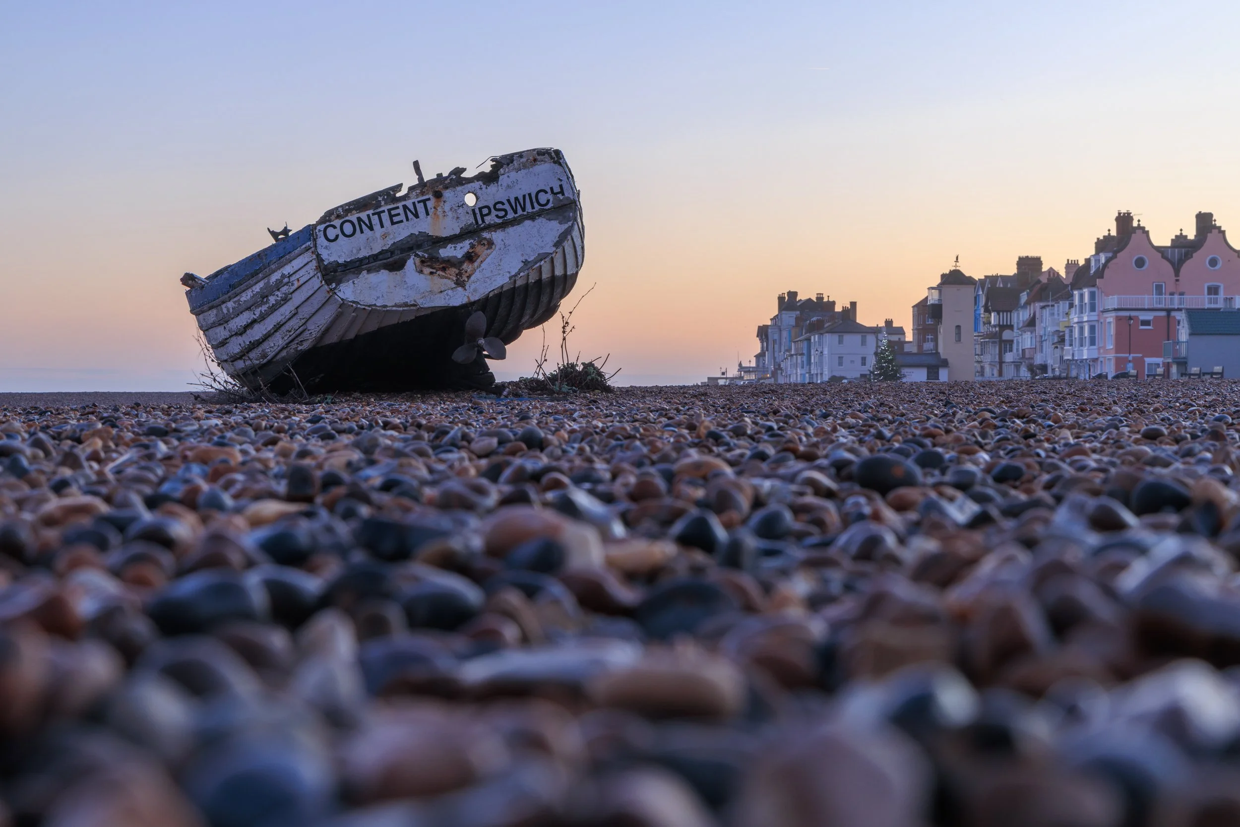 Old boats at Aldeburgh, Suffolk