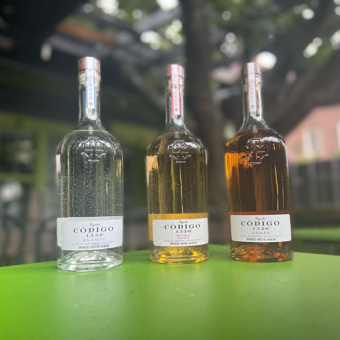 ✨Tequila Spotlight of the Month: Codigo ✨ Throughout the month of July, expand your palette and experience Codigo blanco, rosa, a&ntilde;ejo, or mezcal!