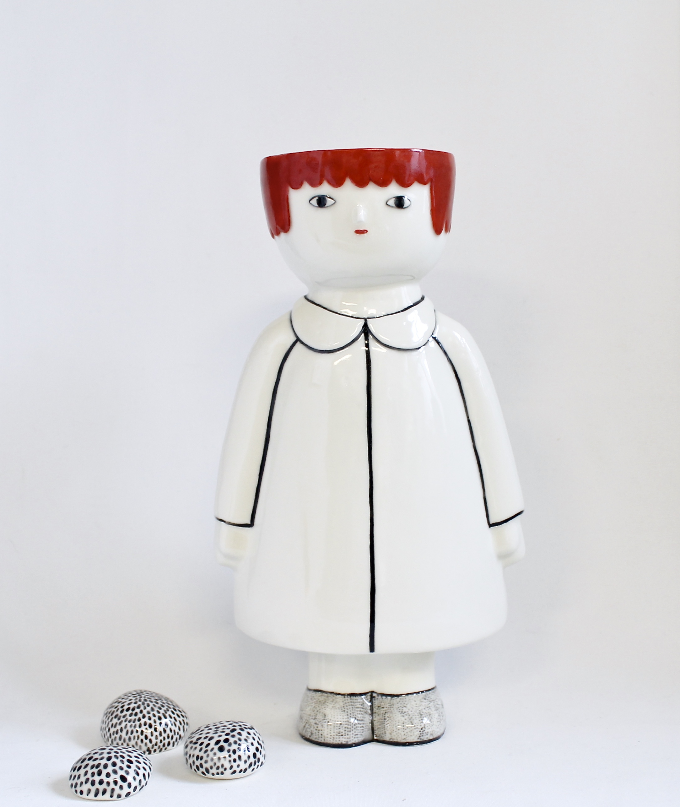 "Flaneur" Porcelain Doll (SALE)