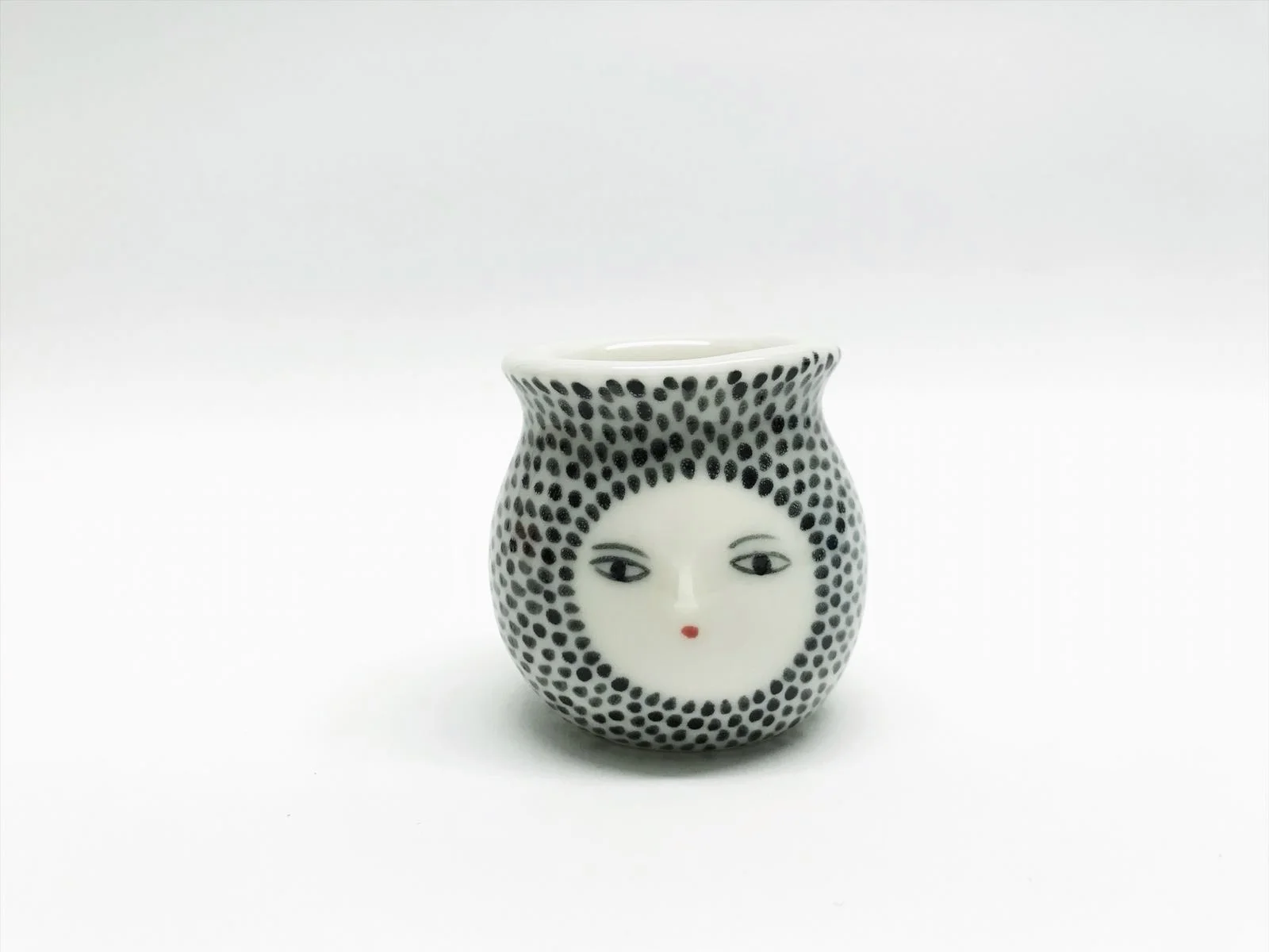Little porcelain vase