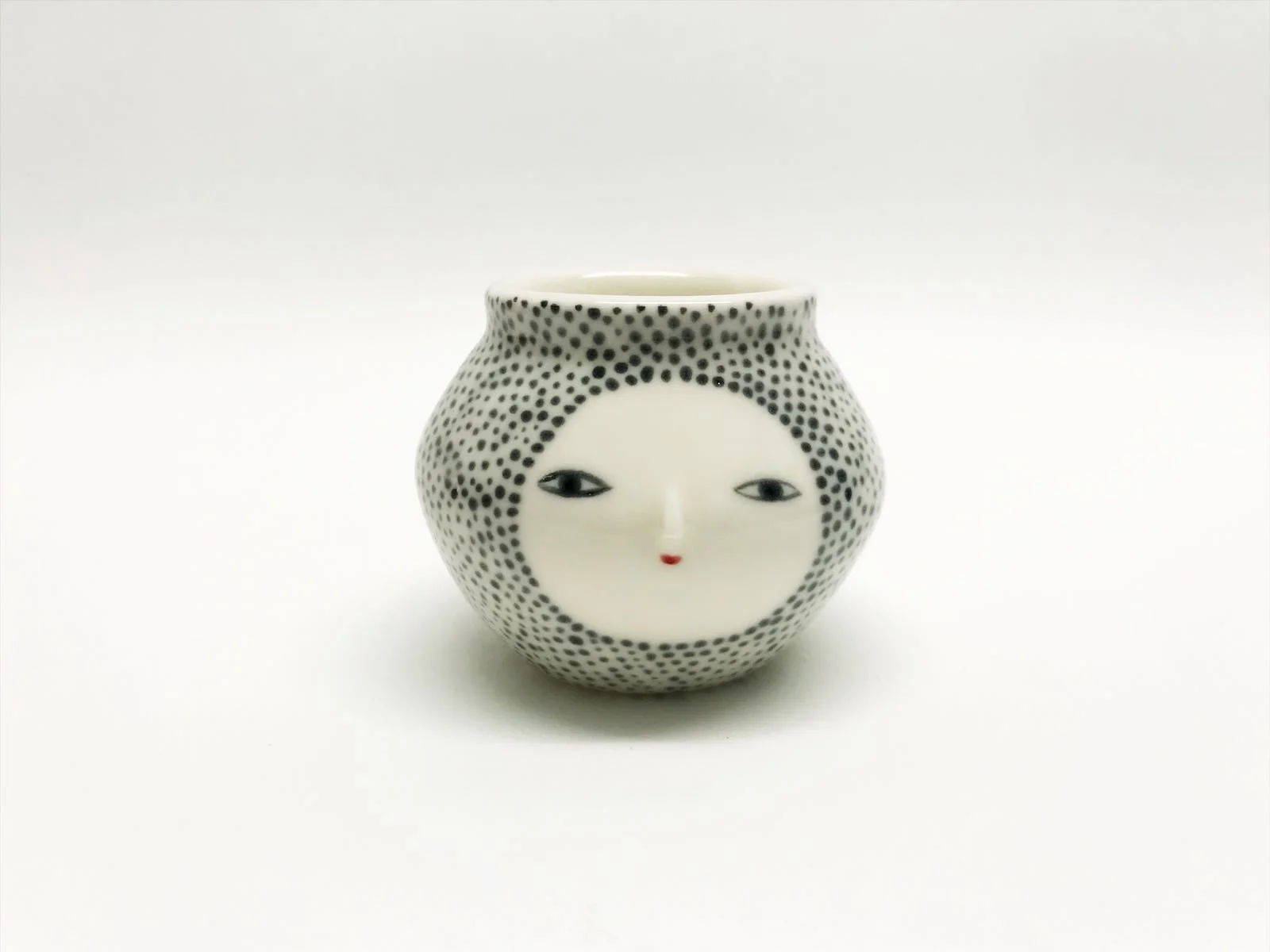 Little porcelain vase