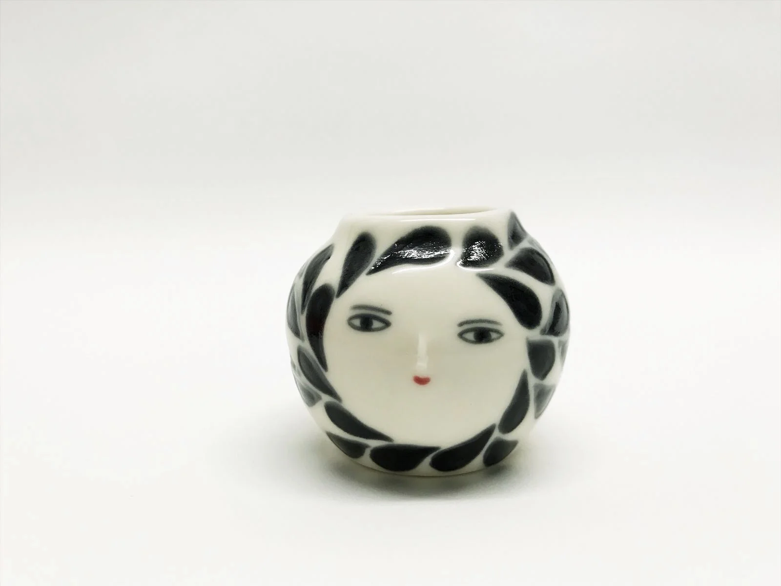 Little porcelain vase