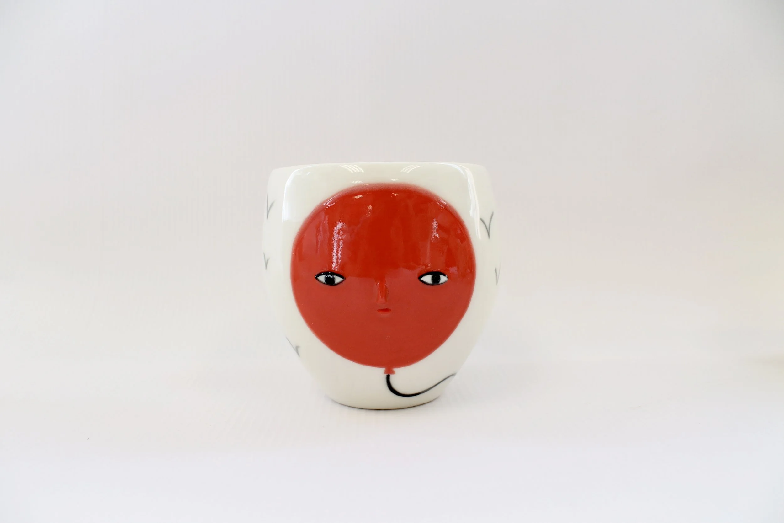 The Balloon - Porcelain container