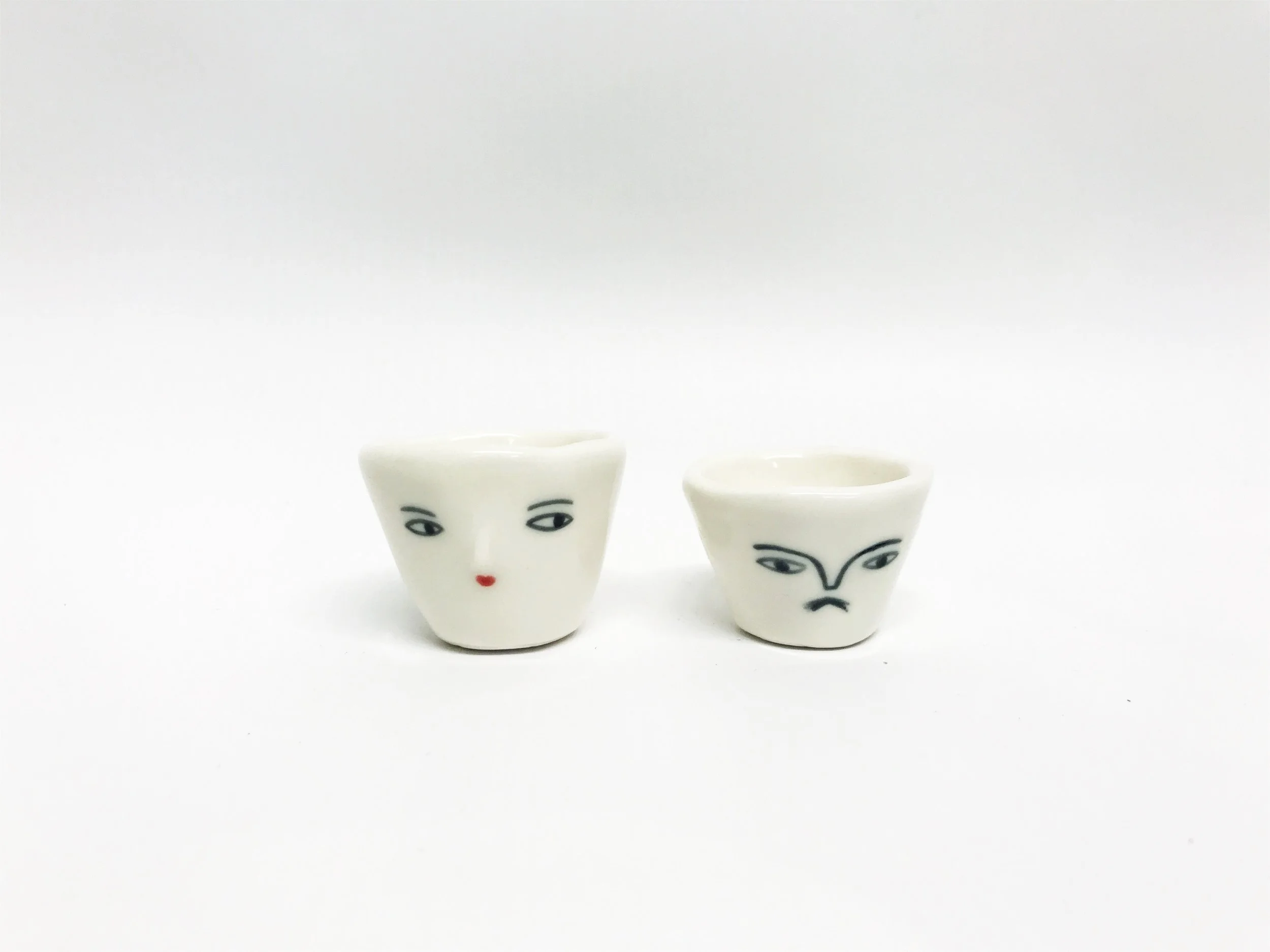 Pair of shot glasses