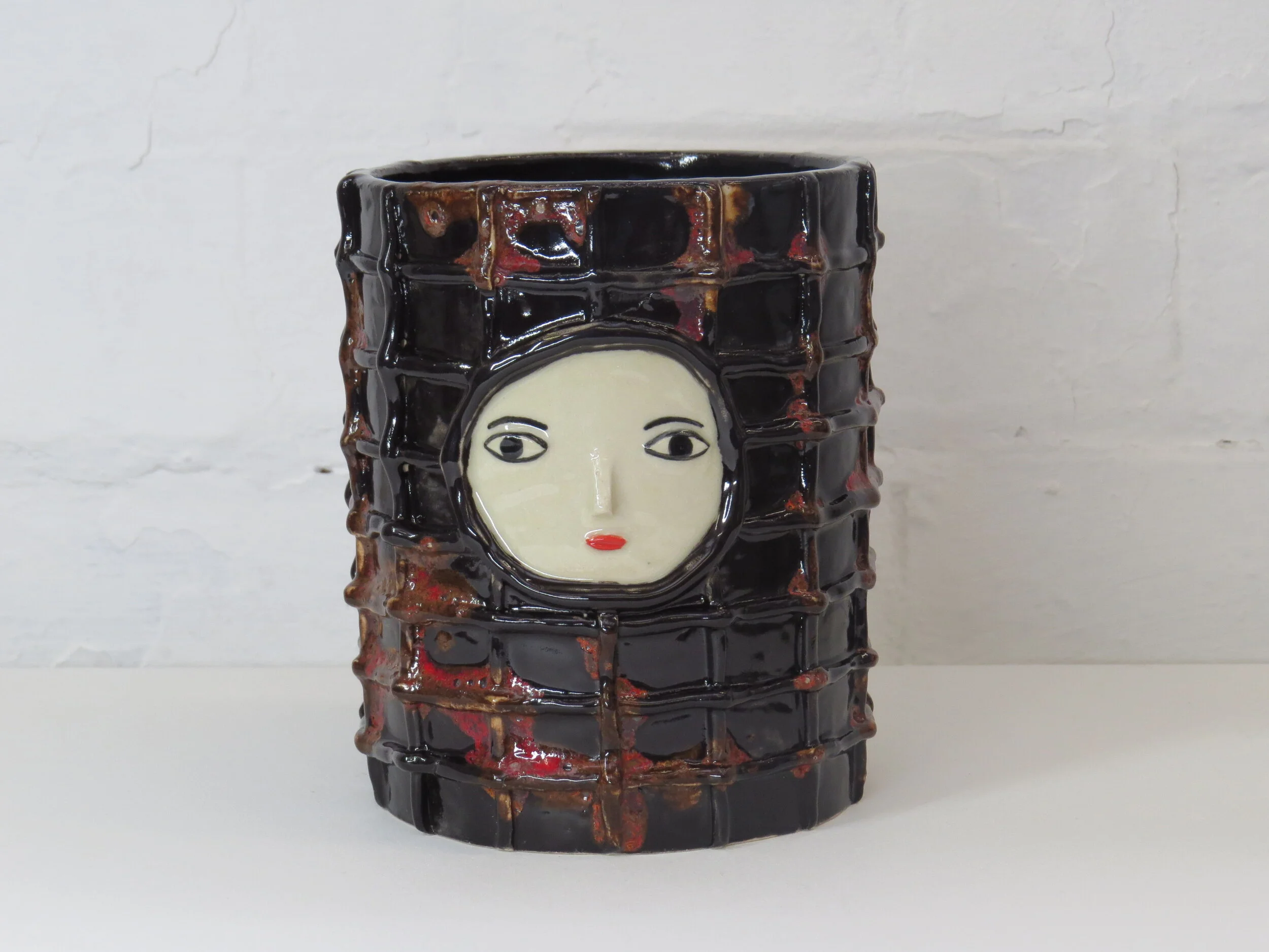 Textured vase