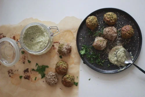 Broccoli rice arancini balls