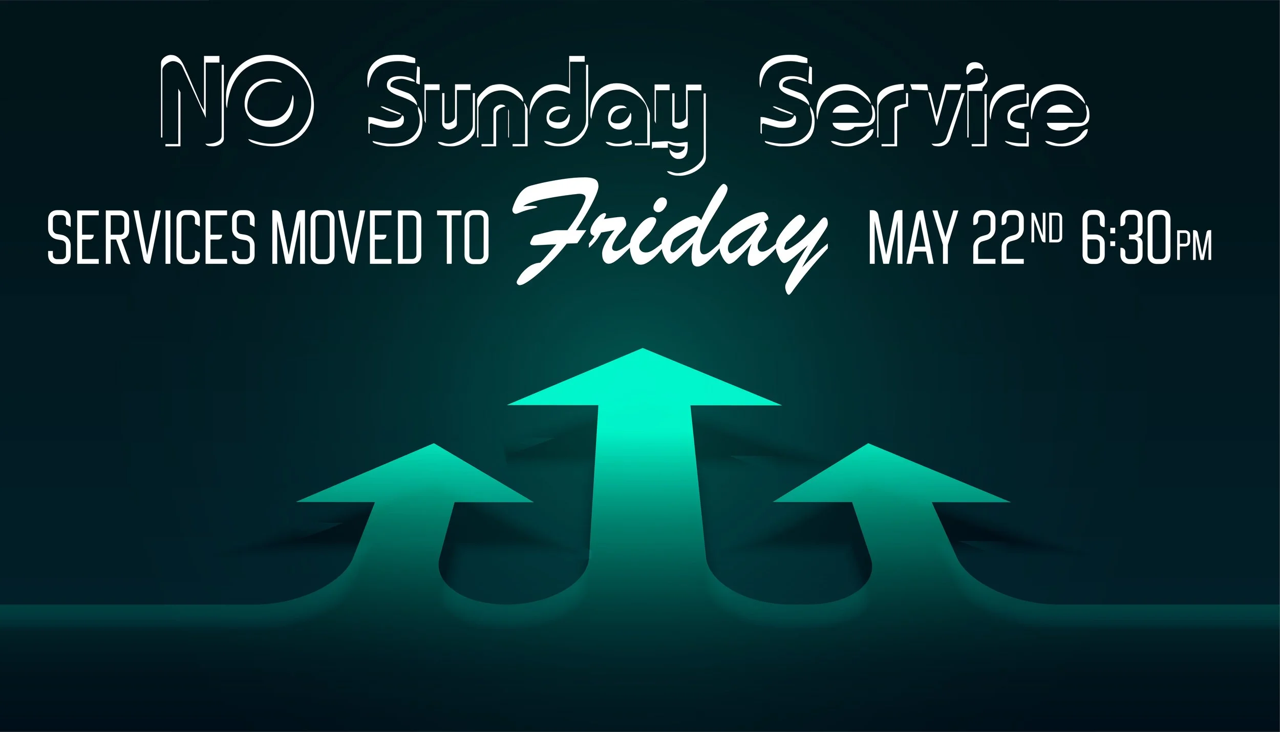 NO Sunday Service