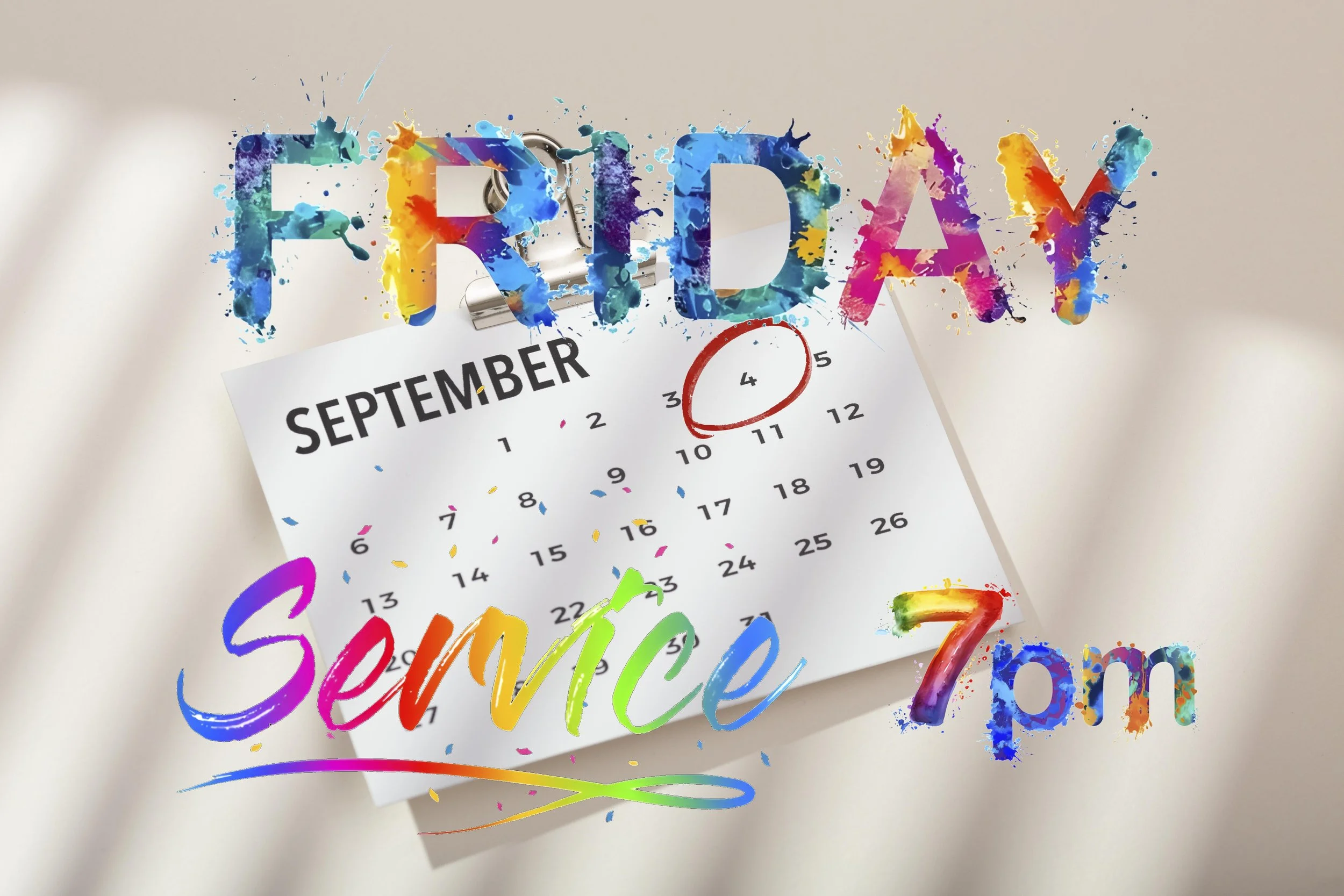 Friday Service!