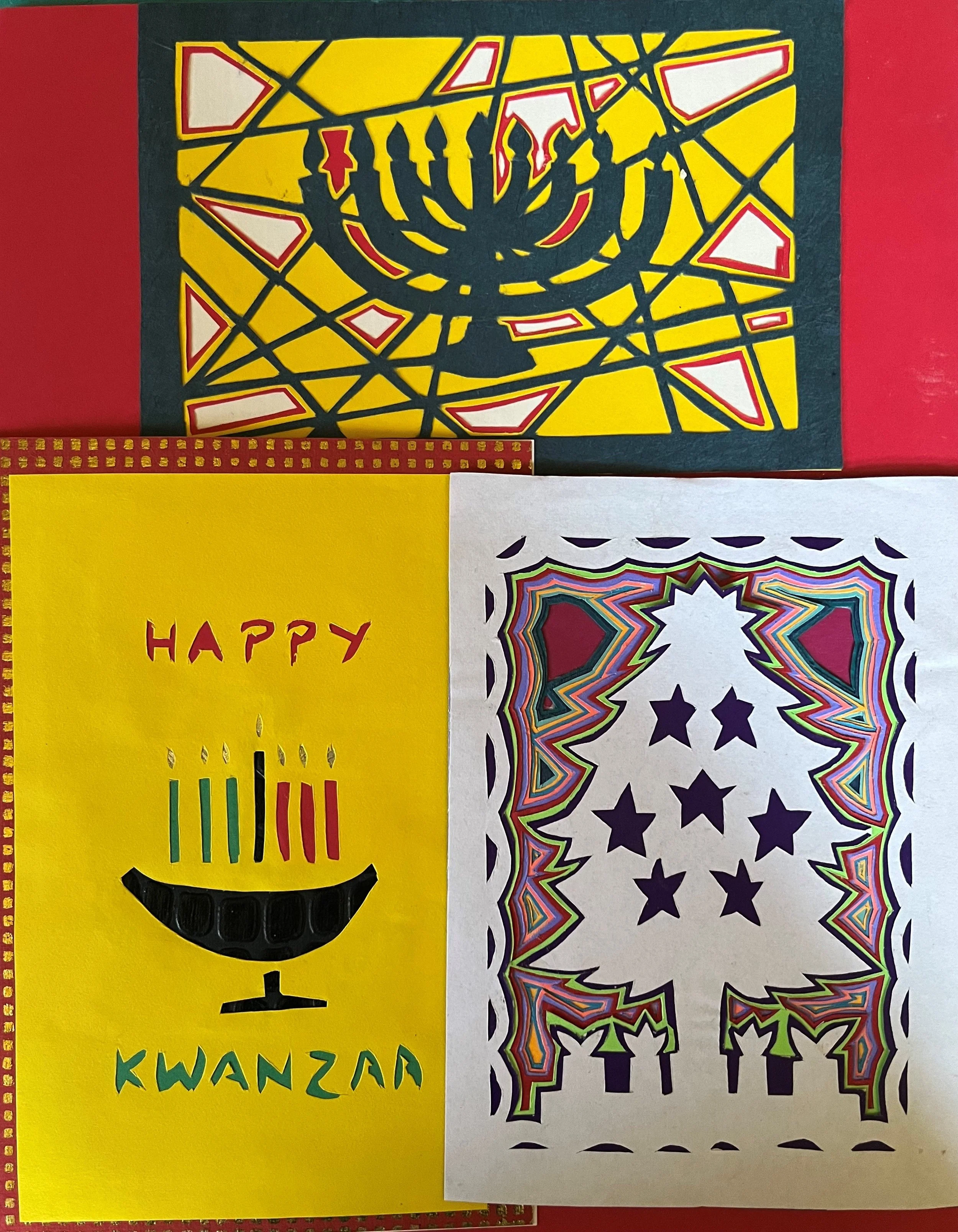 HOLIDAY PAPERCUT CARD MAKING
